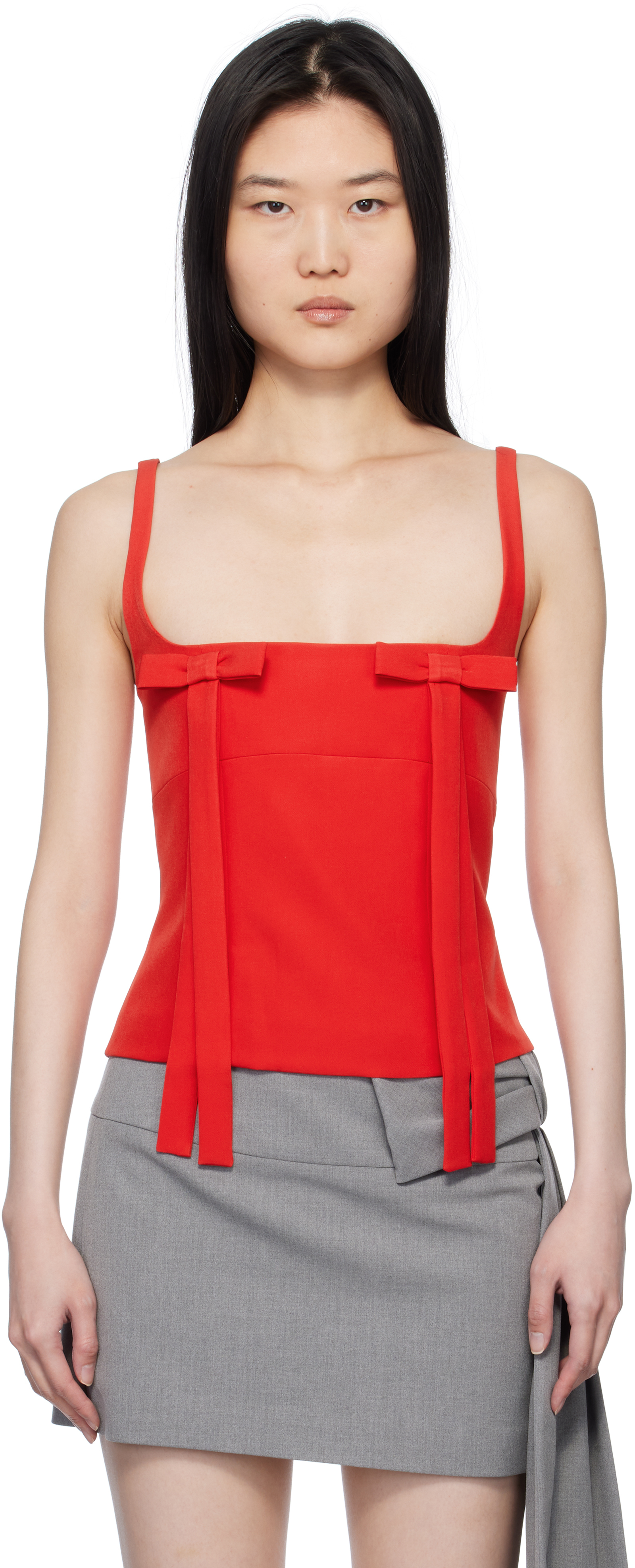 Red Teacup Tank Top