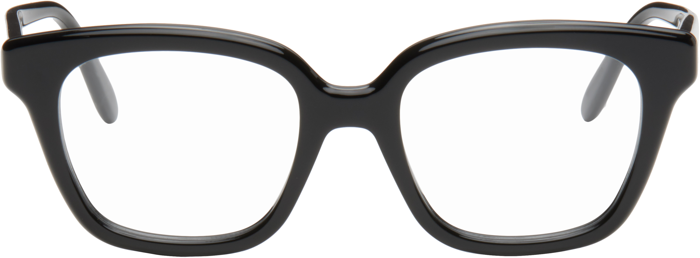 Black Slim Glasses