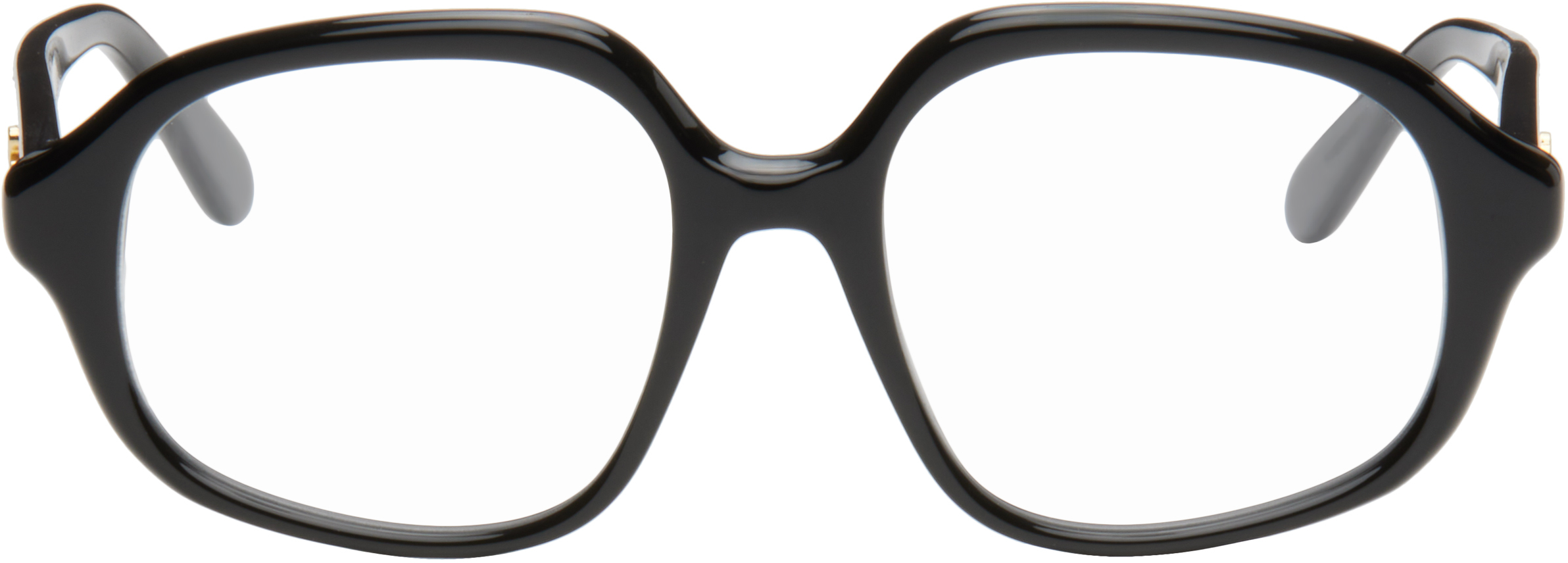 Black Curvy Glasses