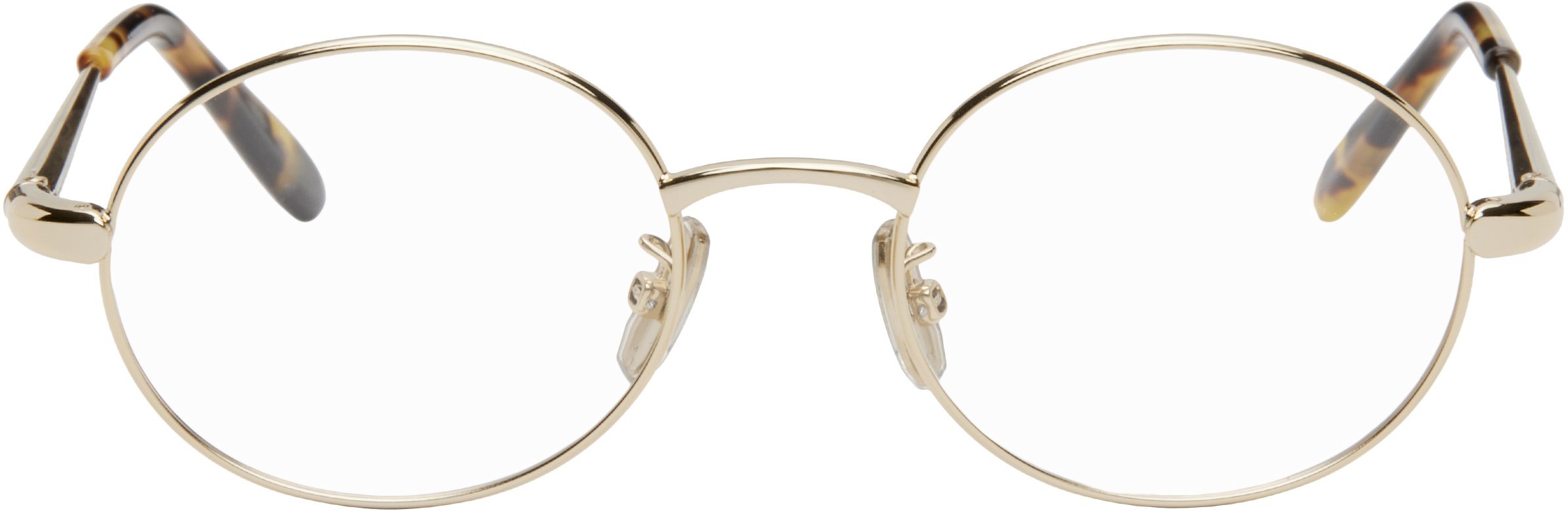 Gold Slim Glasses