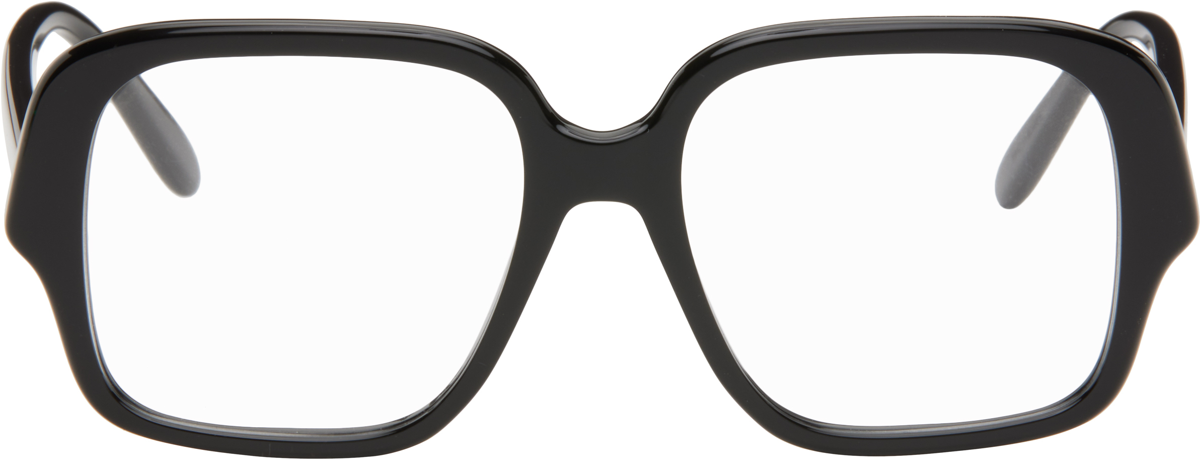 Black Slim Glasses