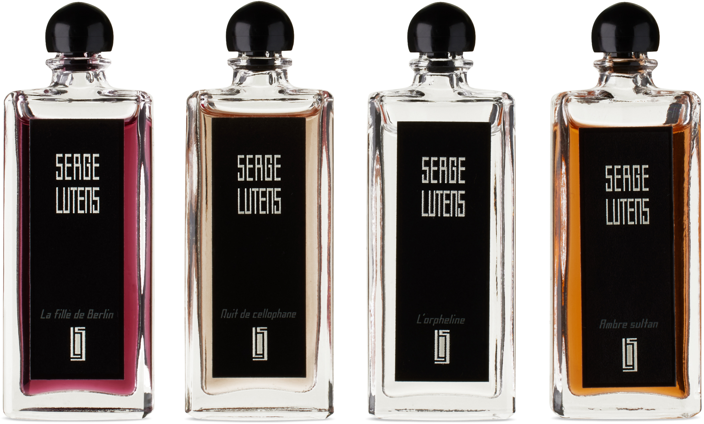 SERGE LUTENS THE MINIATURE SET, 4 X 5 ML