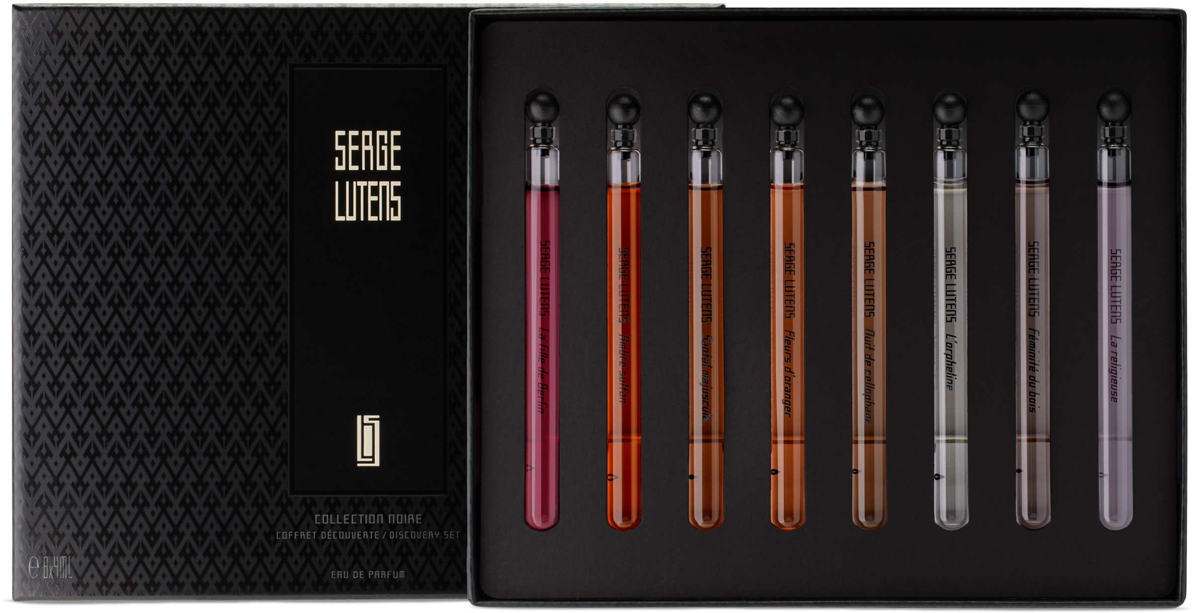SERGE LUTENS THE DISCOVERY SET, 8 X 4 ML 