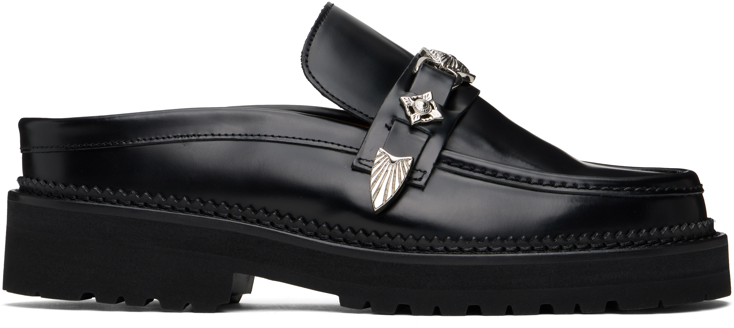 Black Polido Loafers