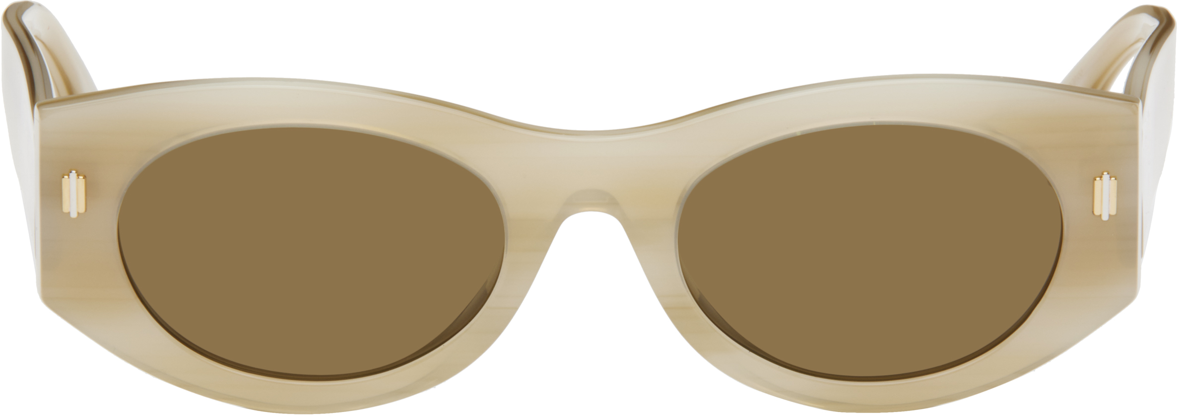 Beige Roma Sunglasses