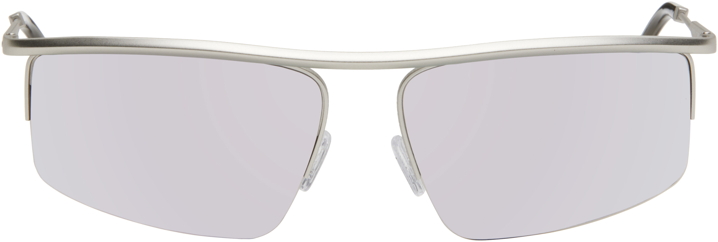 Silver Fendi Travel Sunglasses