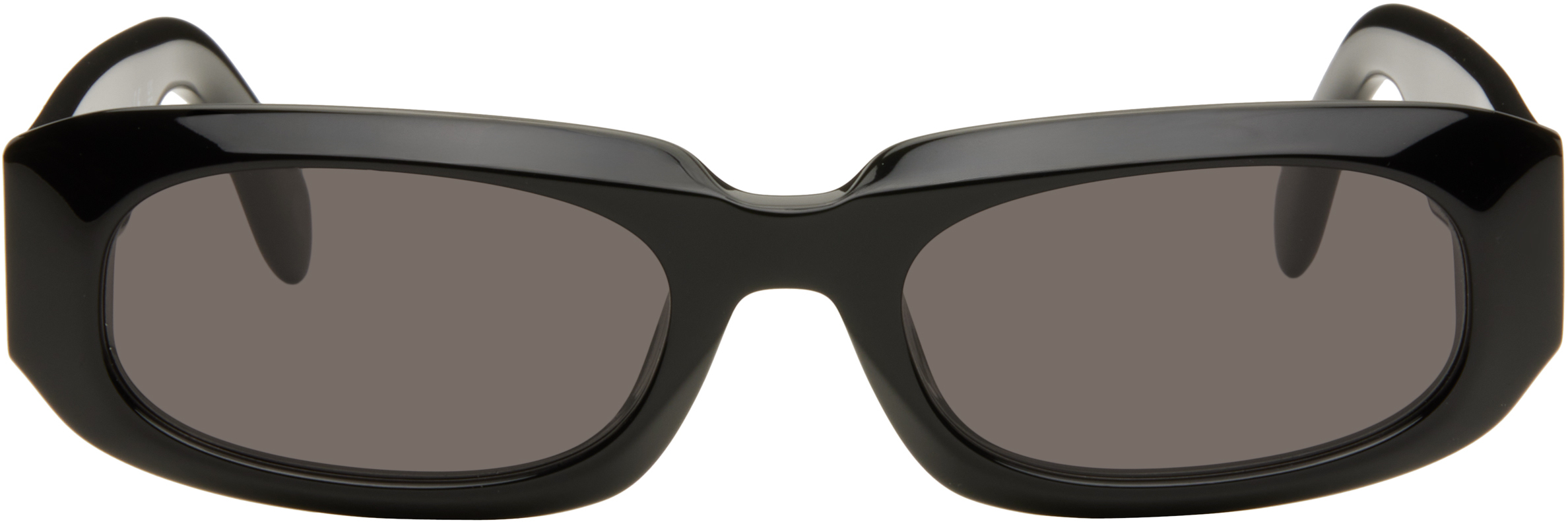 【関税込み】Palm Angels ブラック Noah サングラス Palm Angels Eyewear Noah サングラス | ブラック | FARFETCH JP