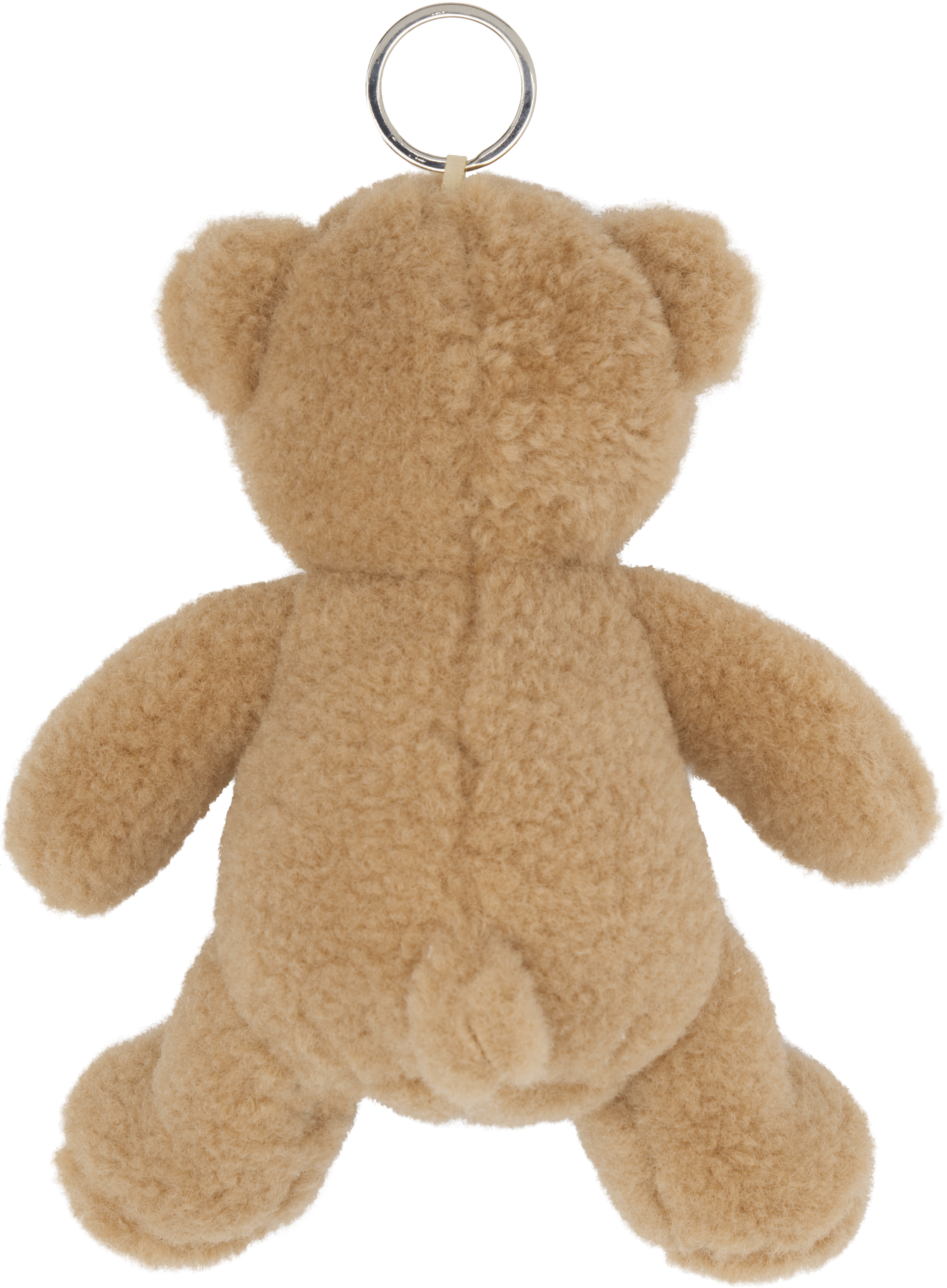 Palm Angels Brown 'bear In Mind' Keychain In Brown Brown