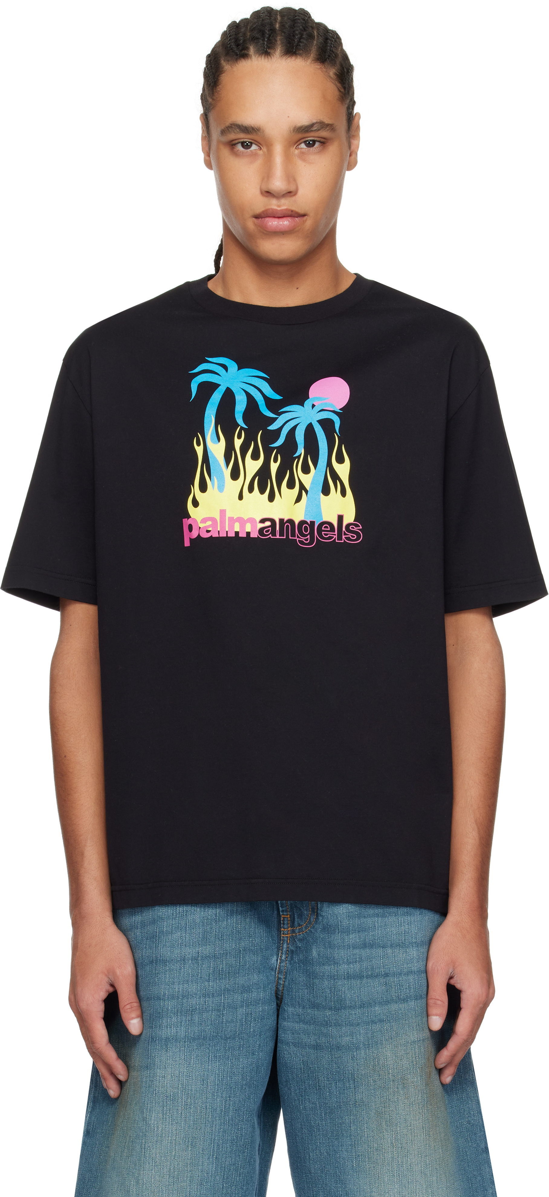 Black Burning Oasi T-shirt