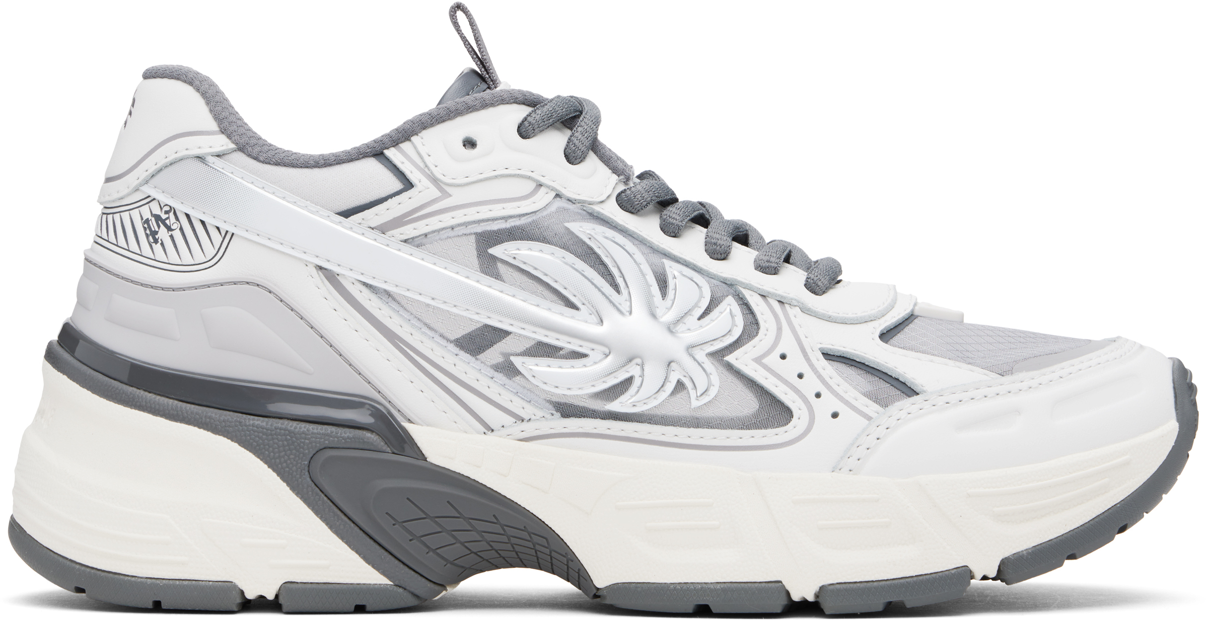スニーカー PALM ANGELS Men Sneakers PMIA078F22LEA0010110 White Palm Angels shoes for Men | SSENSE Canada