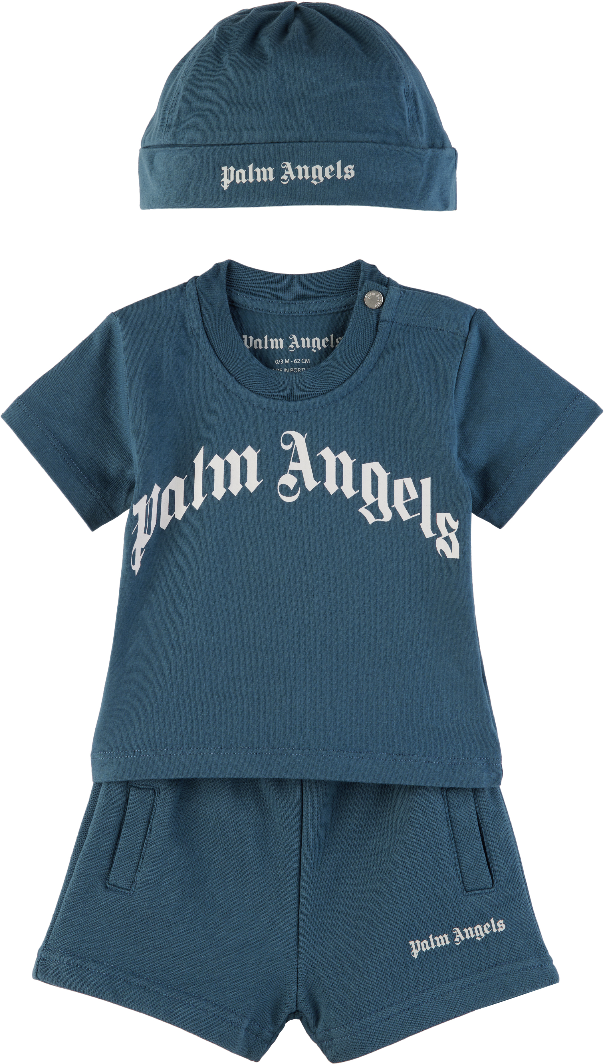 Baby Blue Logo T-shirt Set