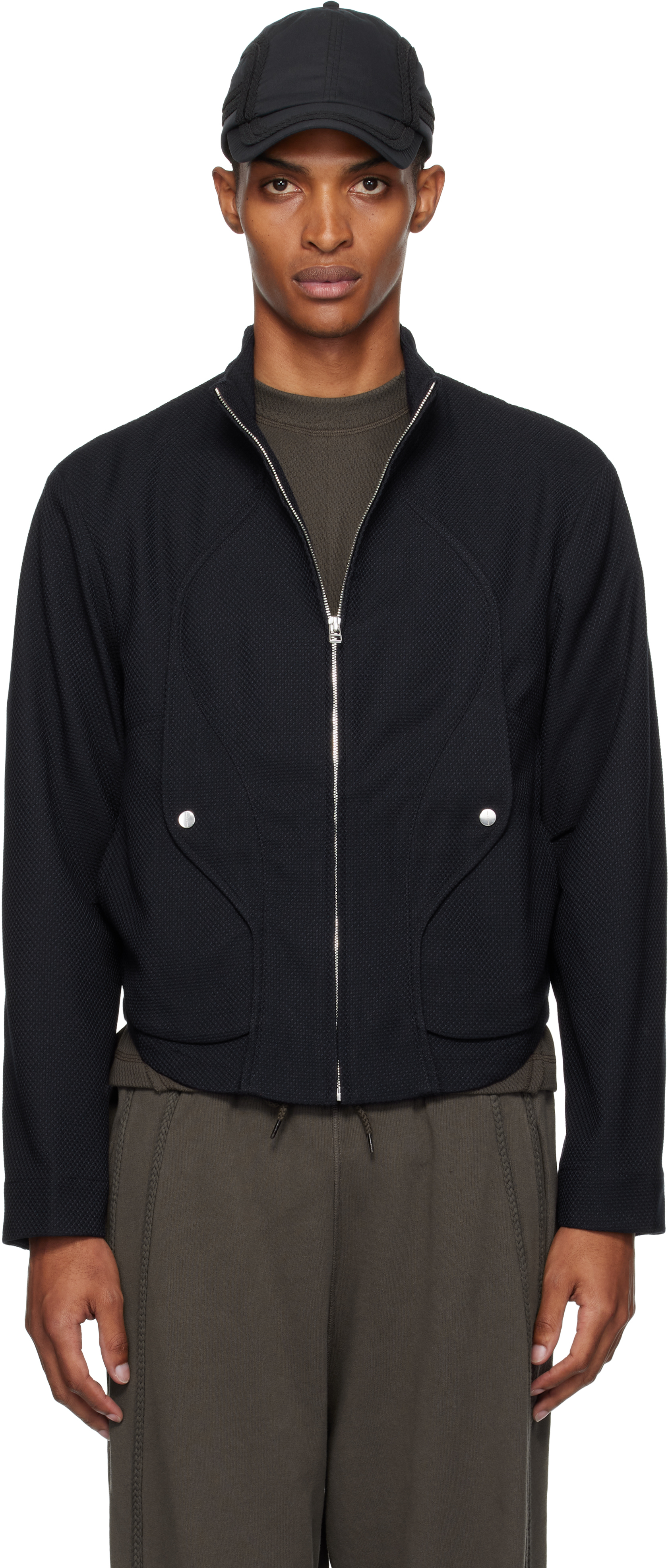 J.L - A.L _J. L - A. L_ Navy Permian Jacket