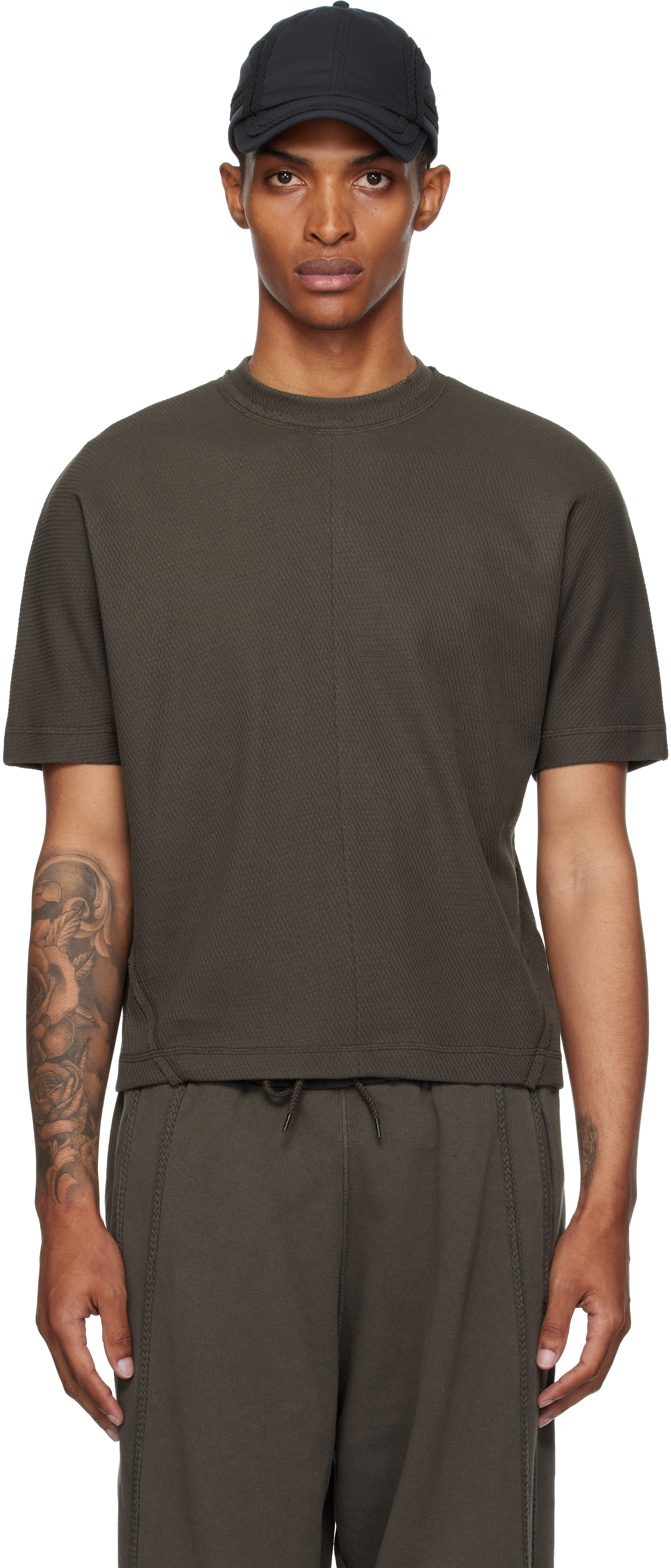 J.L - A.L _J. L - A. L_ Brown Shale Shortsleeve T-shirt