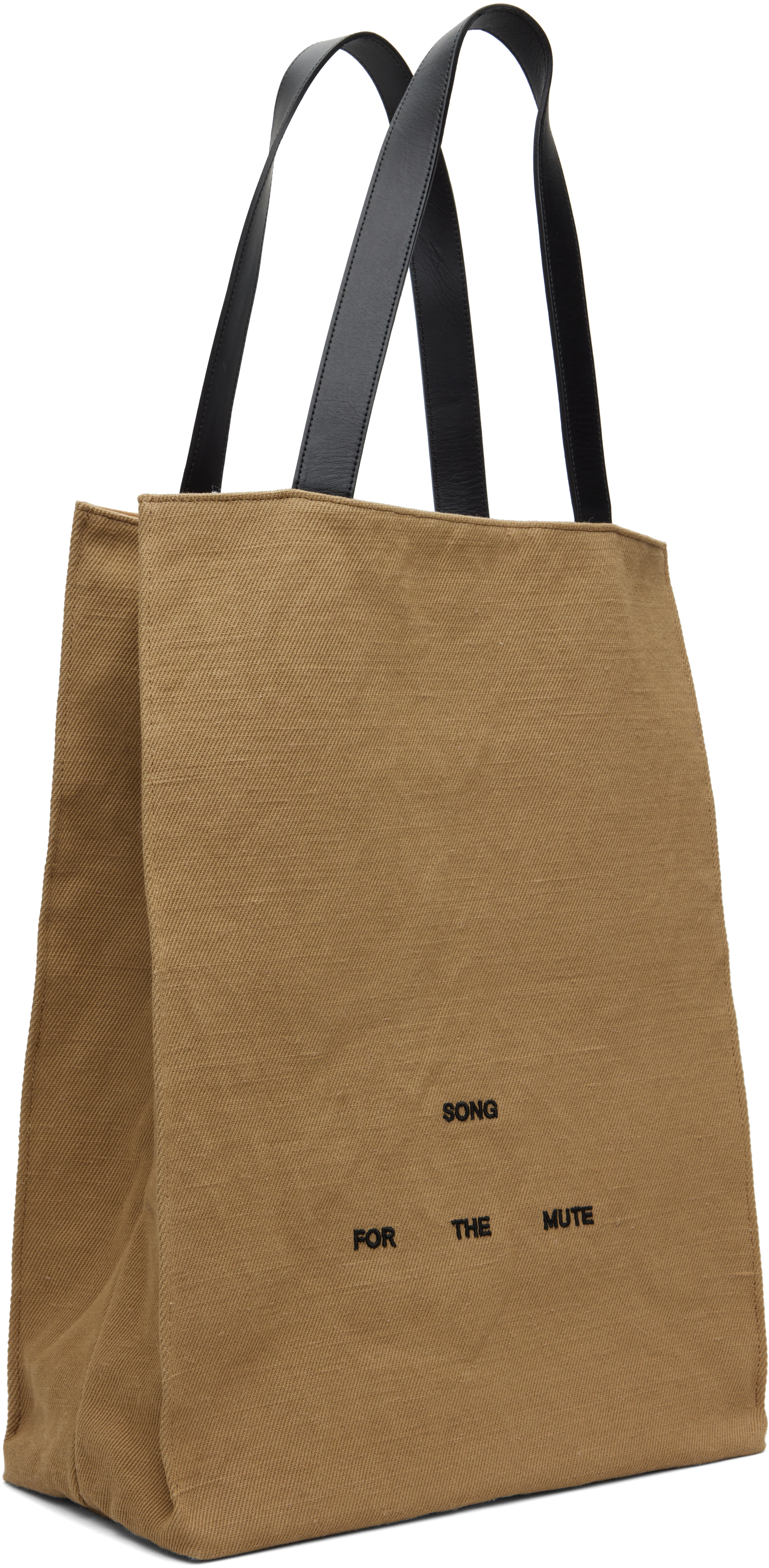 SONG FOR THE MUTE BEIGE LARGE TOTE