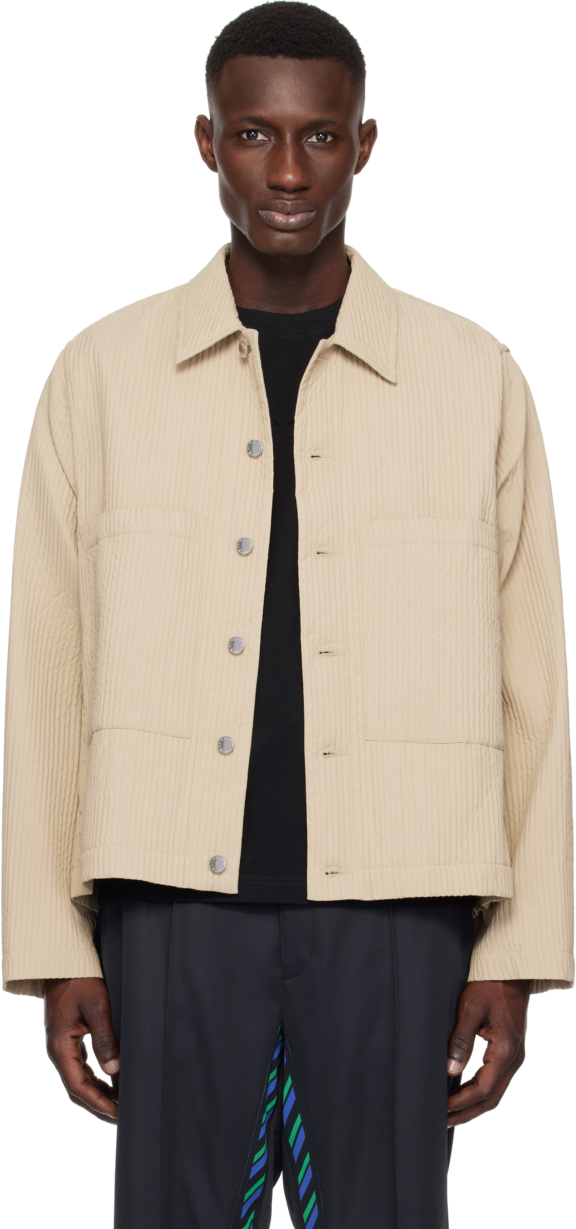 Beige Box Jacket