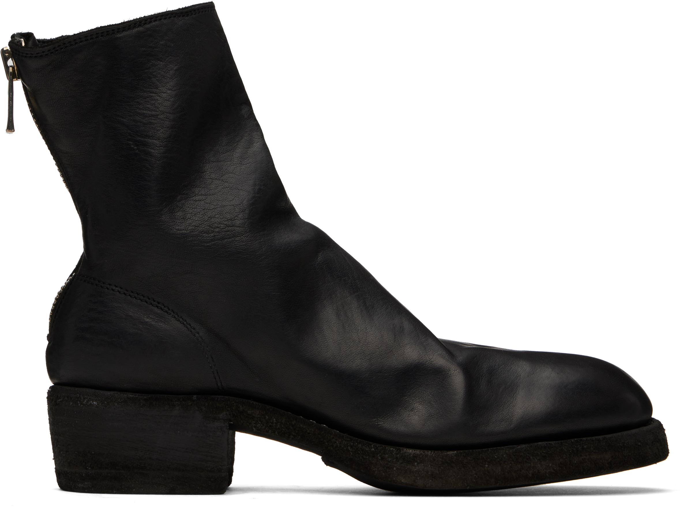 ミドルブーツ GUIDI Women Shoes 6006 BLKT Black Guidi for Women FW25 Collection | SSENSE