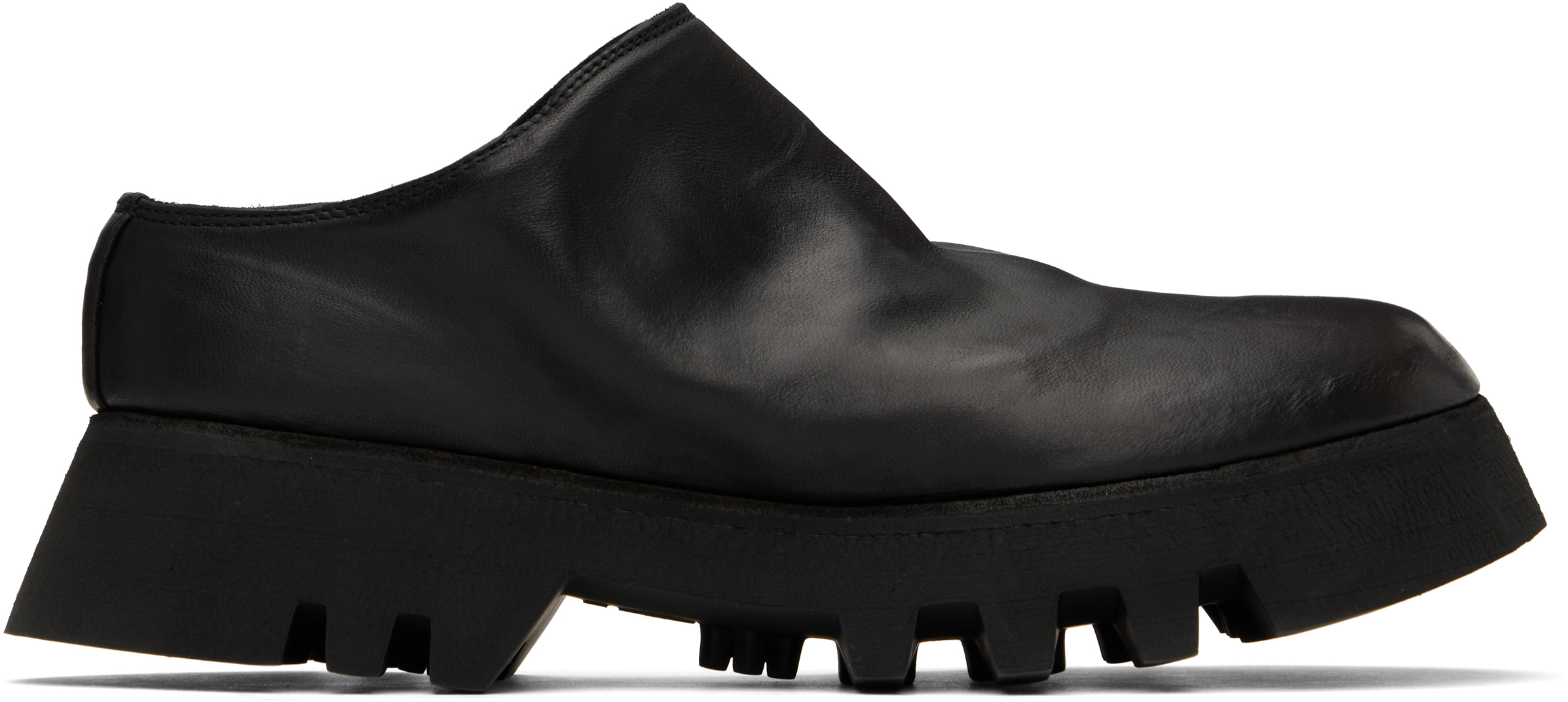 【関税込み】Guidi ブラック ZO01V スリッポン Guidi Black ZO01V Slip-on Loafers | REVERSIBLE