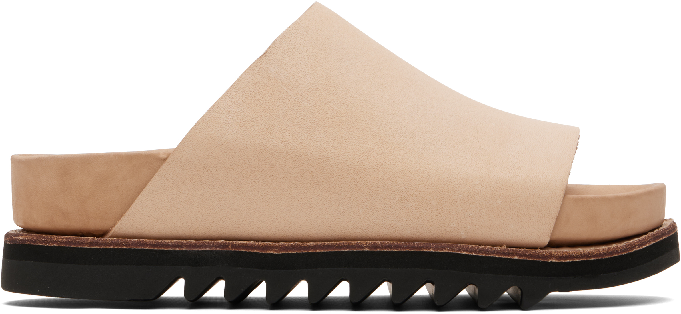 Tan BRK06 Sandals by Guidi on Sale