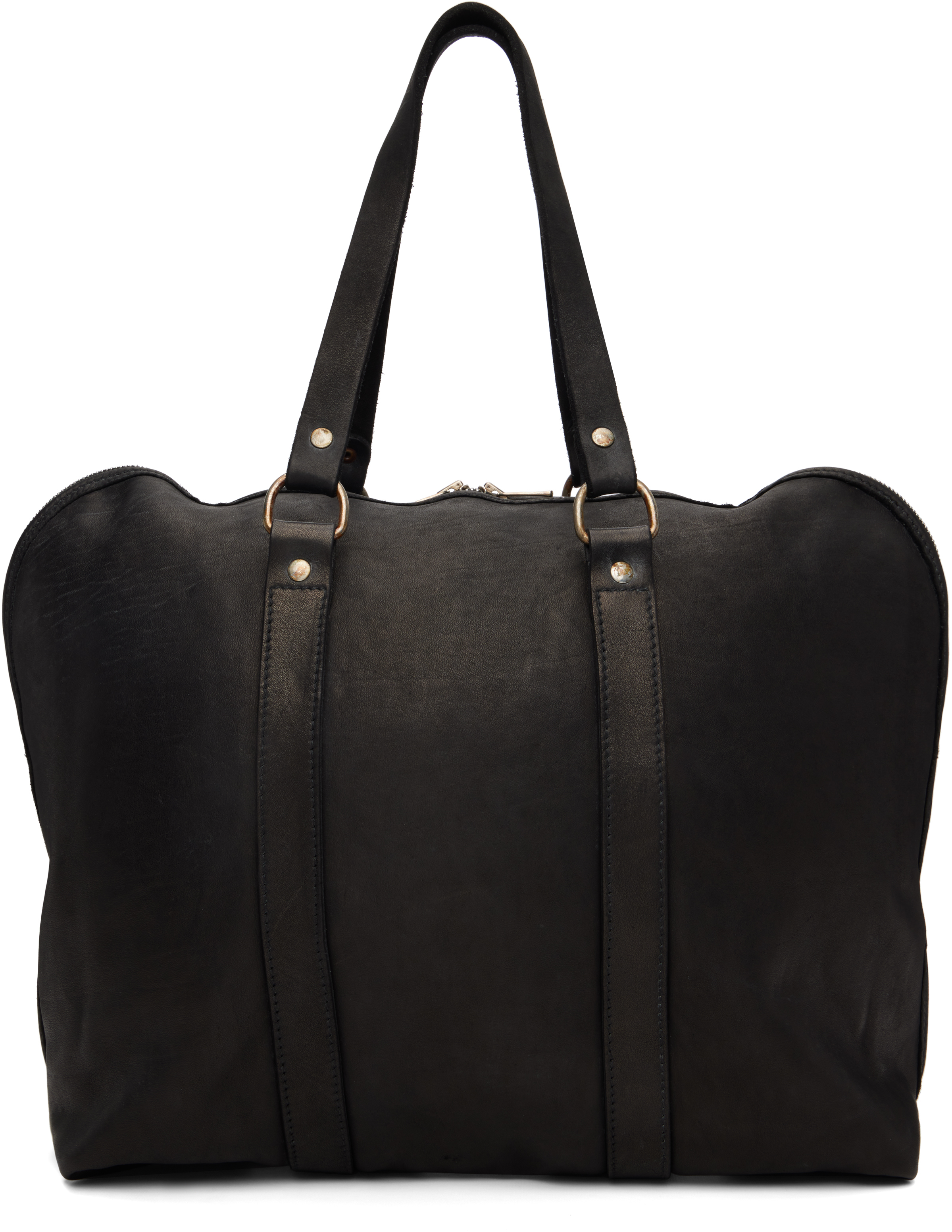 Guidi: Black Soft Horse GB2A Bag | SSENSE