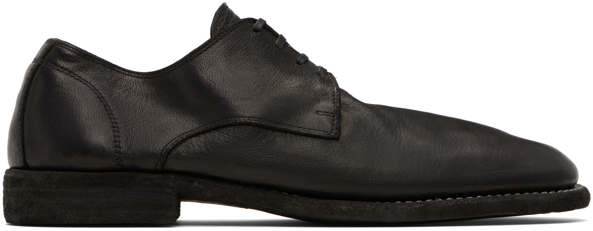 Guidi Black 992ms Oxfords
