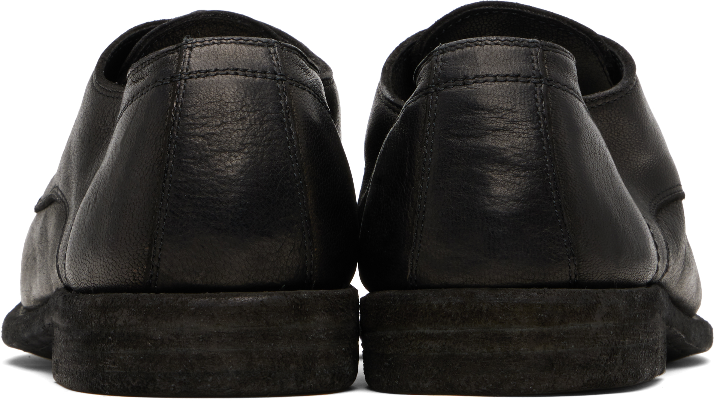 Guidi Black 992ms Oxfords