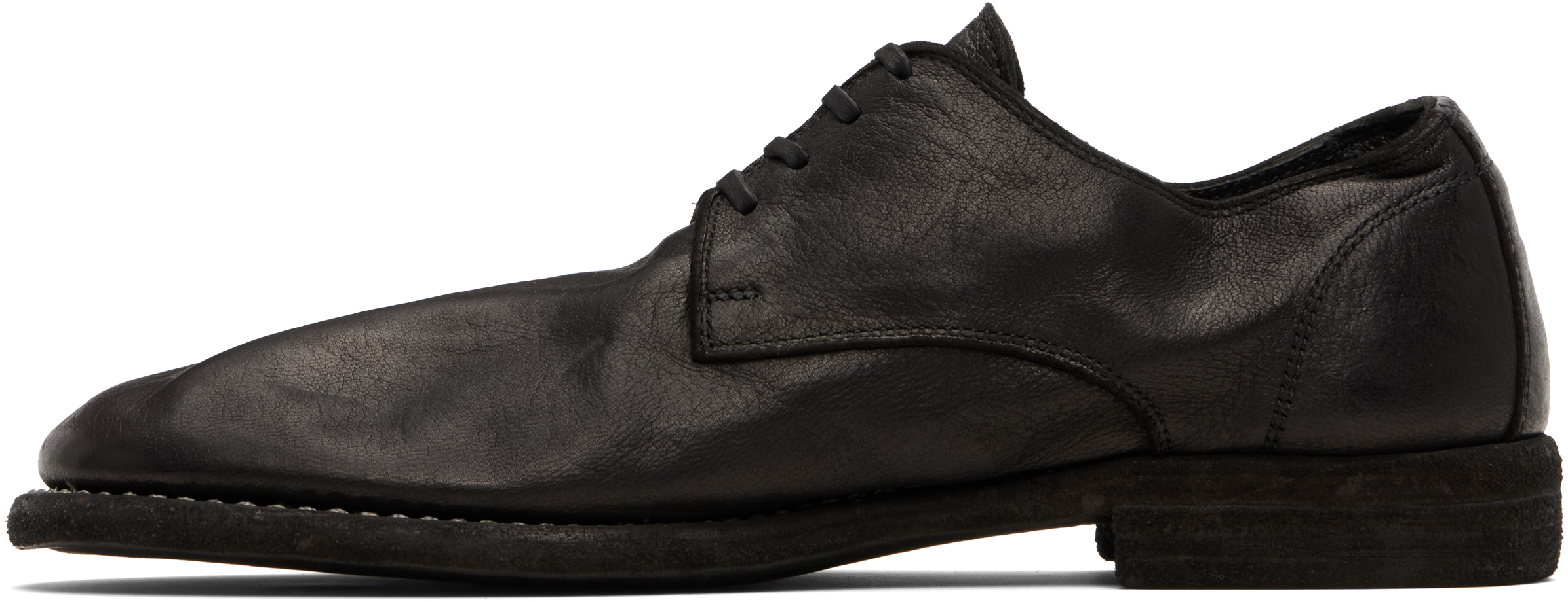 Guidi Black 992ms Oxfords