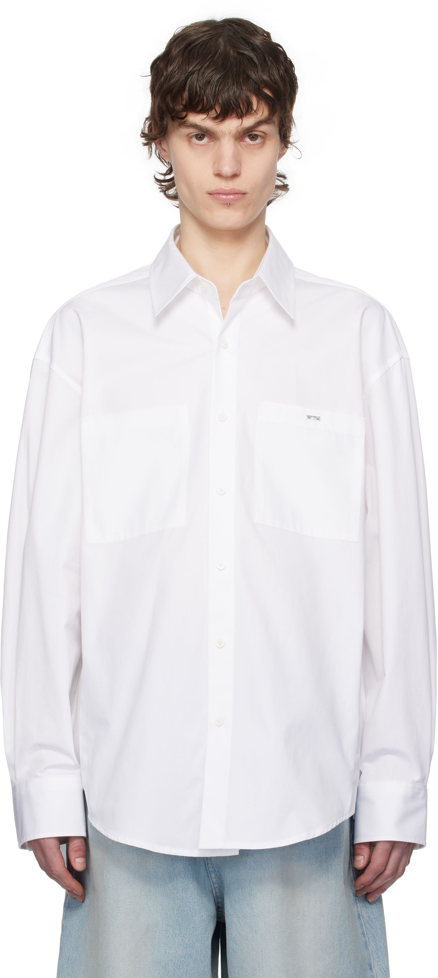 White Essential Cotton Shirt