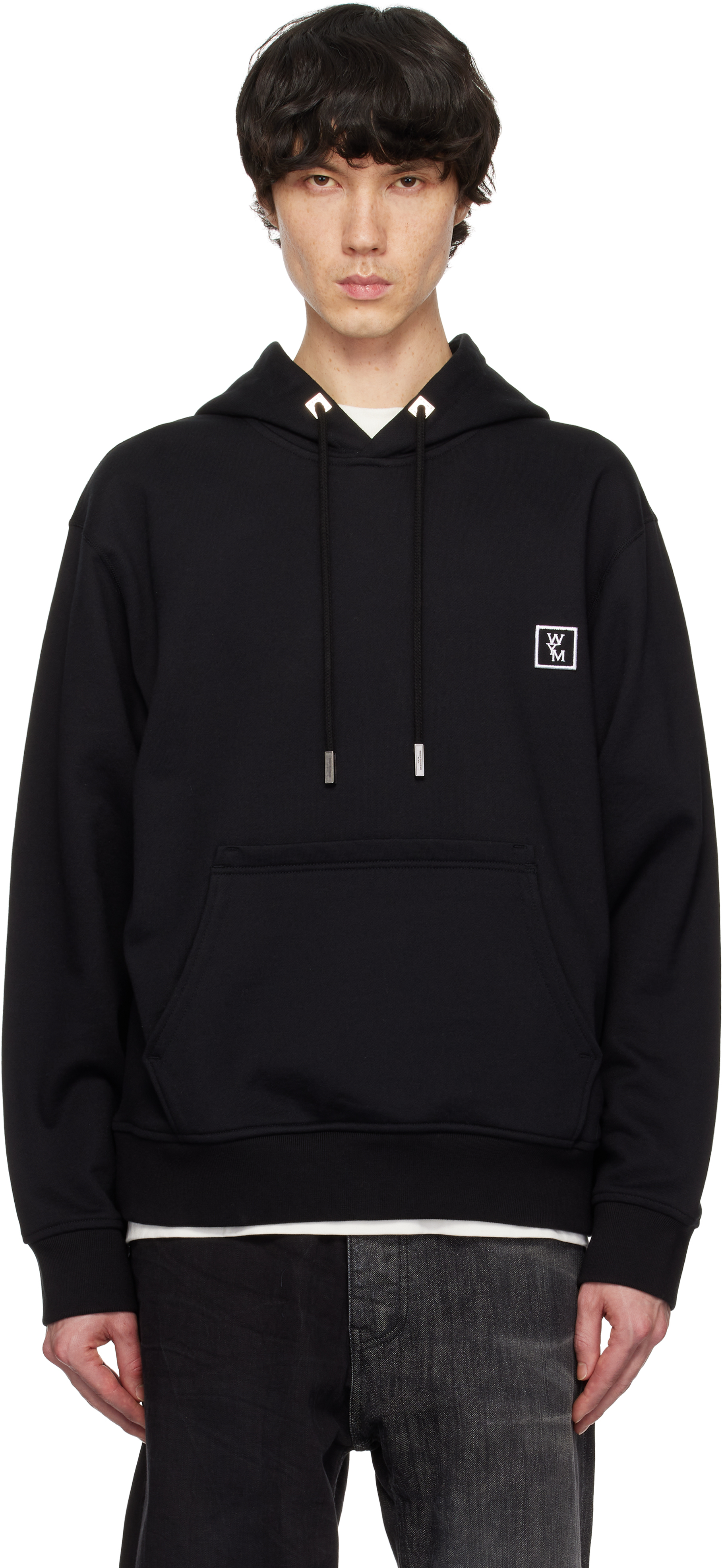 Black Back Logo Hoodie