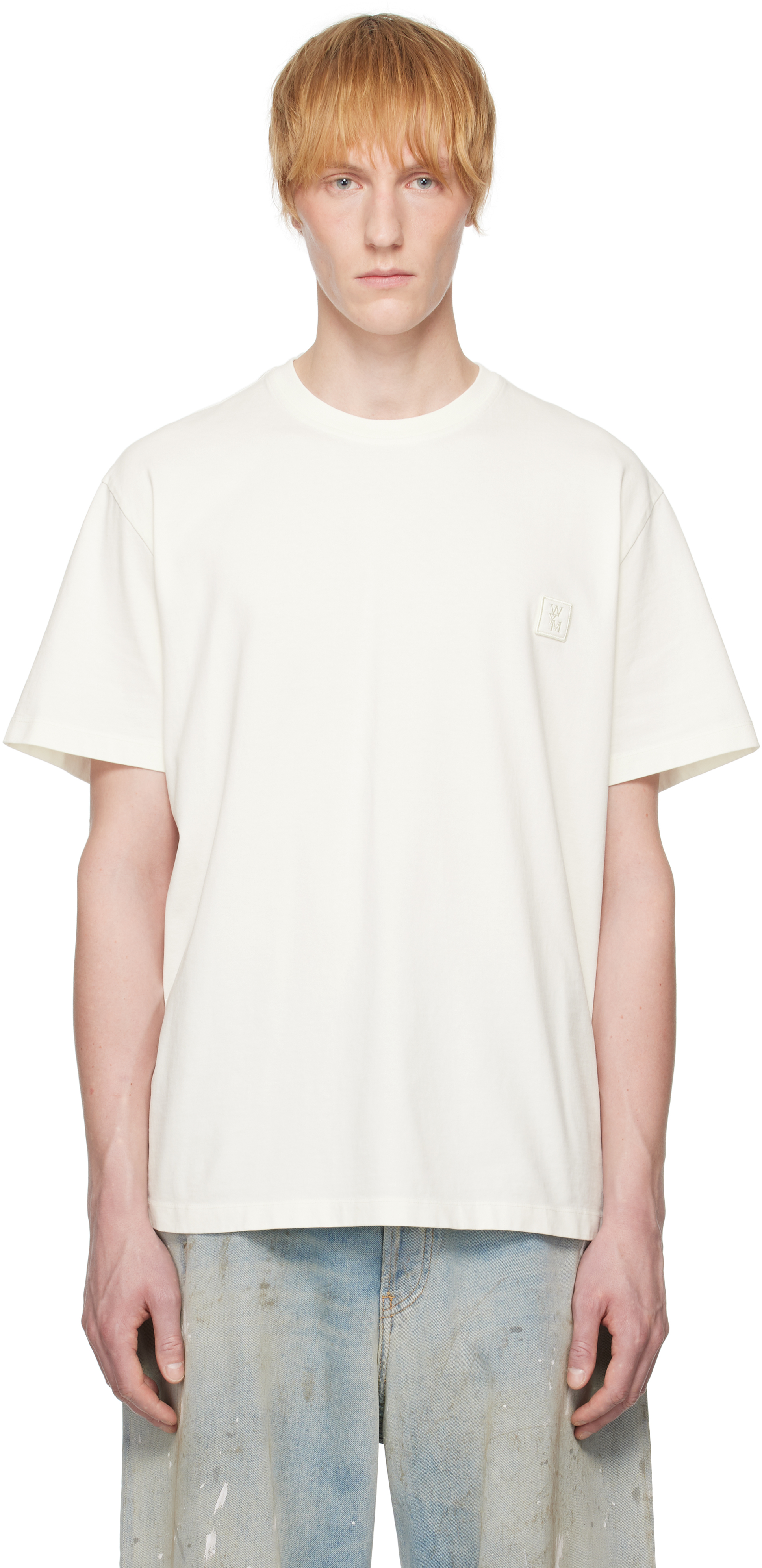 Off-White Flower Back Logo T-shirt