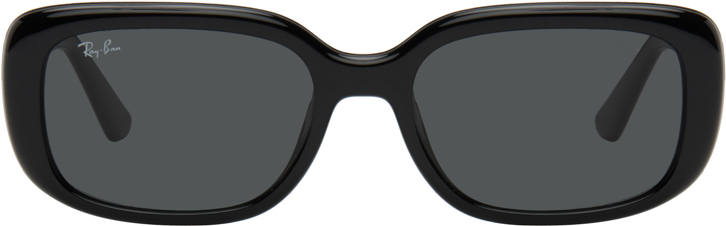 Ray-Ban: ブラック RB4421D バイオベース サングラス | SSENSE 日本 Ray-Ban: ブラック RB4421D バイオベース サングラス | SSENSE 日本