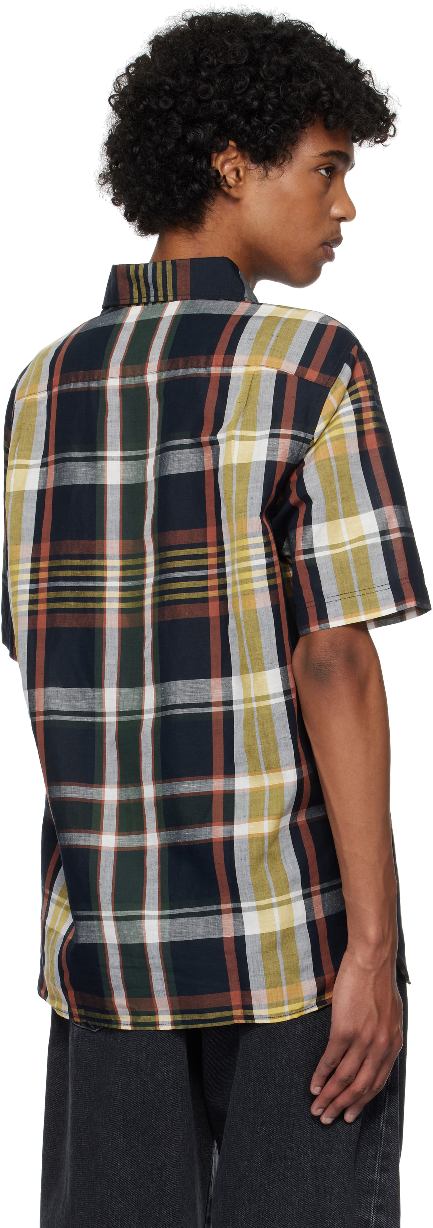 Fred Perry Multicolor Madras Check Shirt In 608