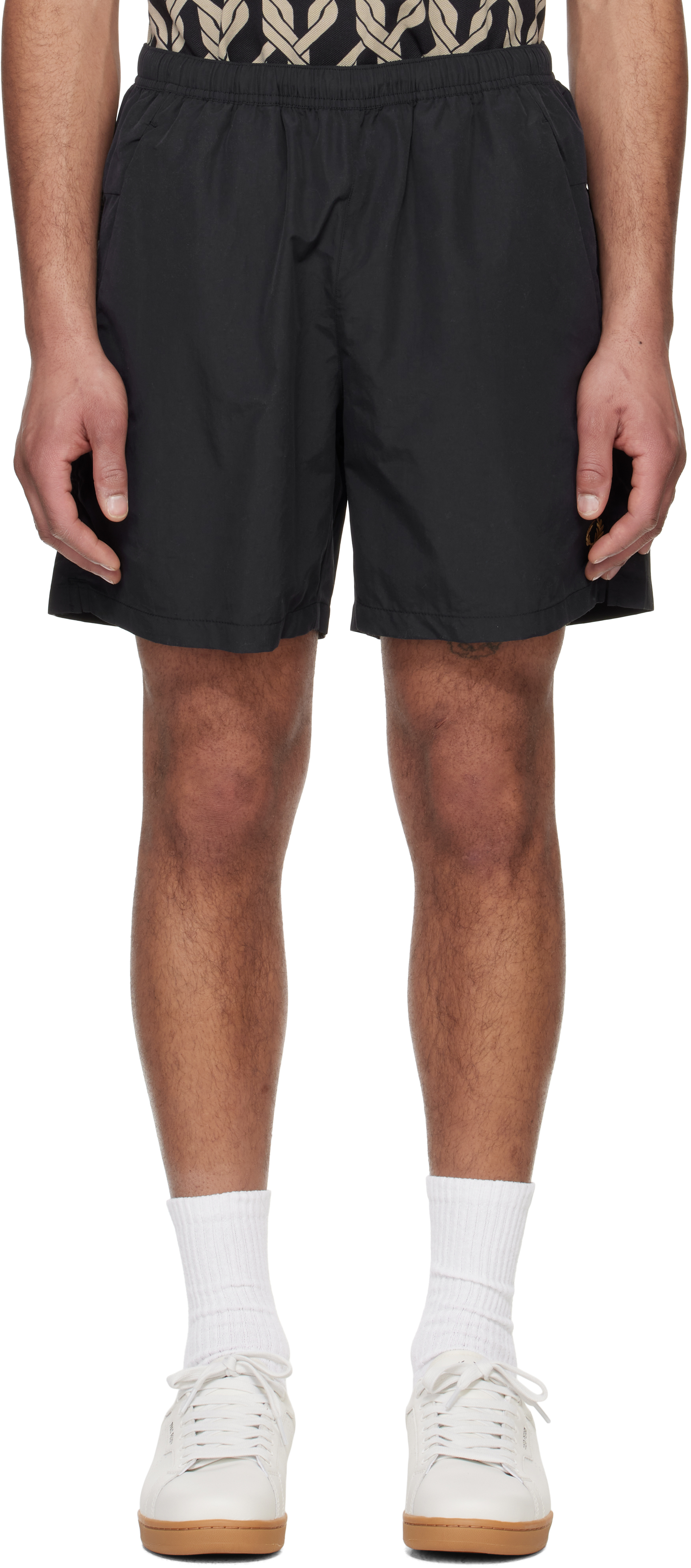 Black On Court Shorts