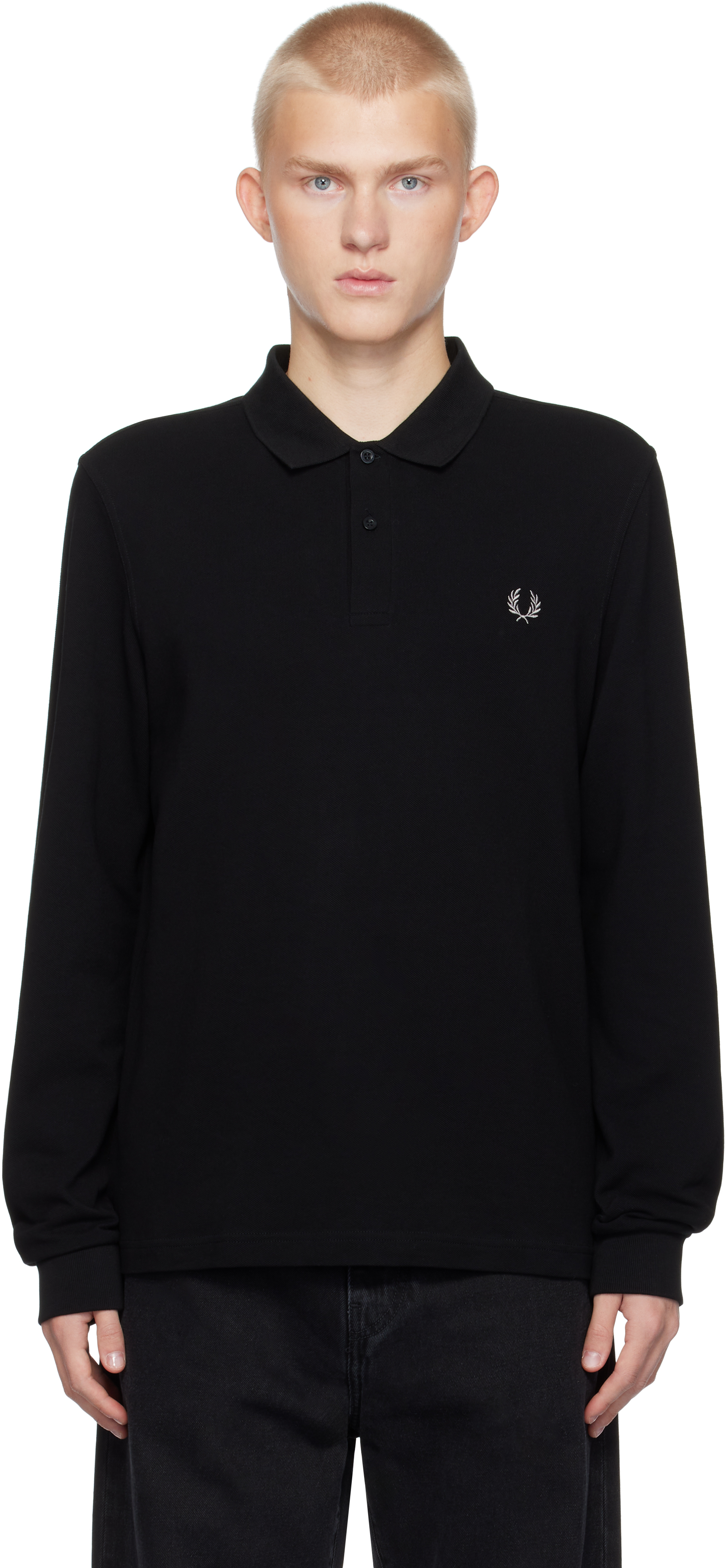 Black Tennis Polo