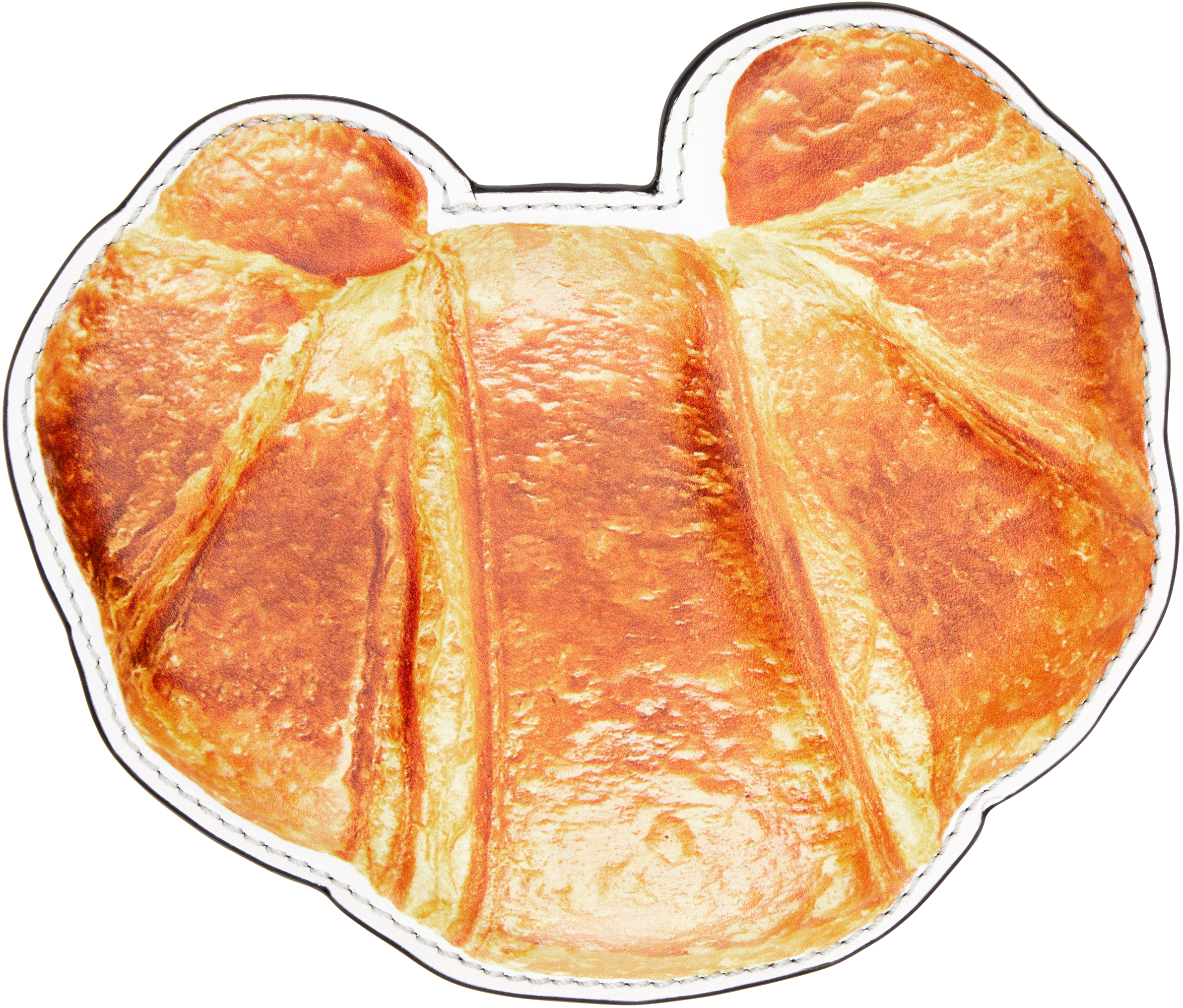 【関税込み】Moschino ベージュ Croissant カードケース Beige Croissant Card Holder by Moschino on Sale