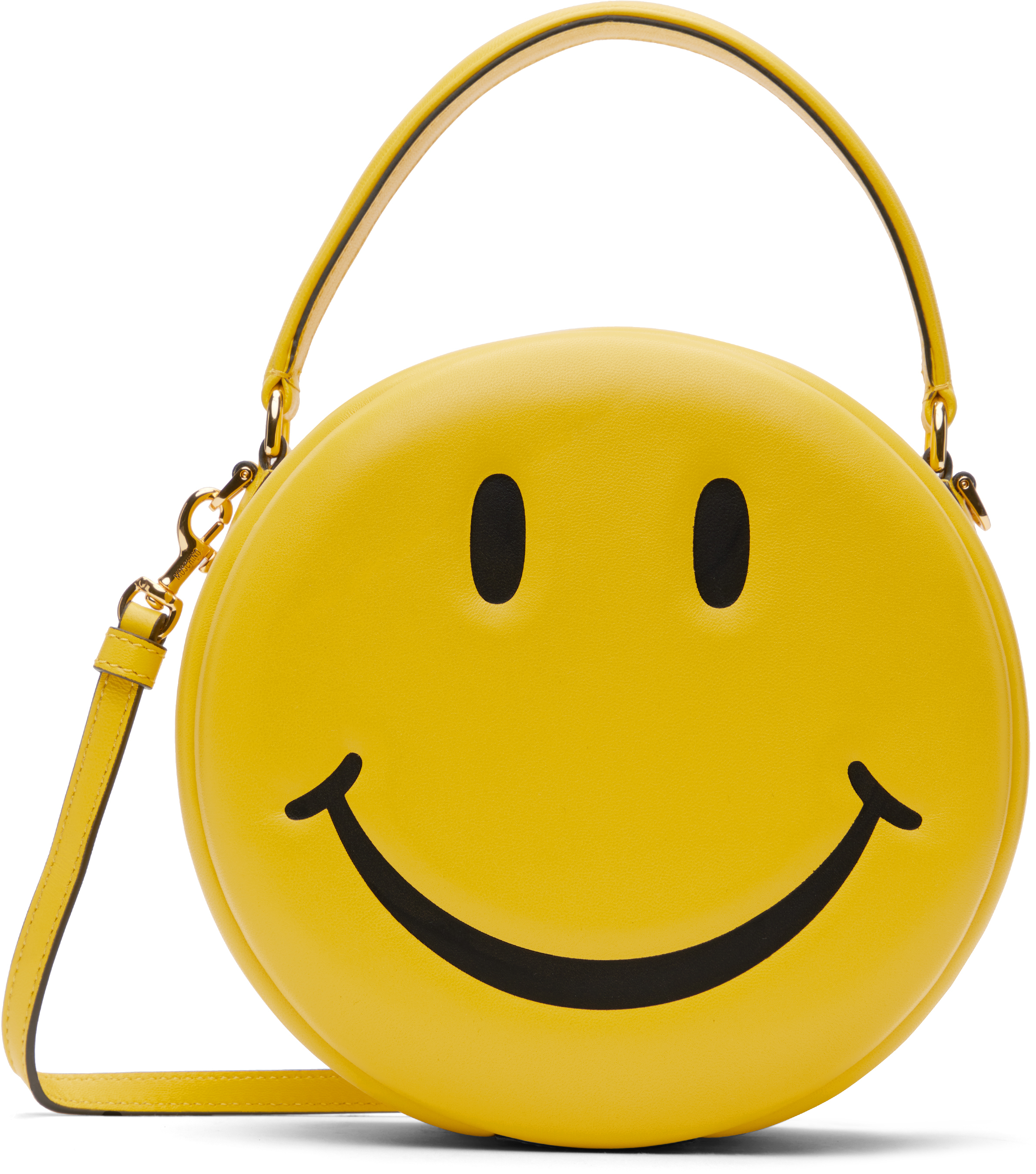 Yellow Smiley Bag