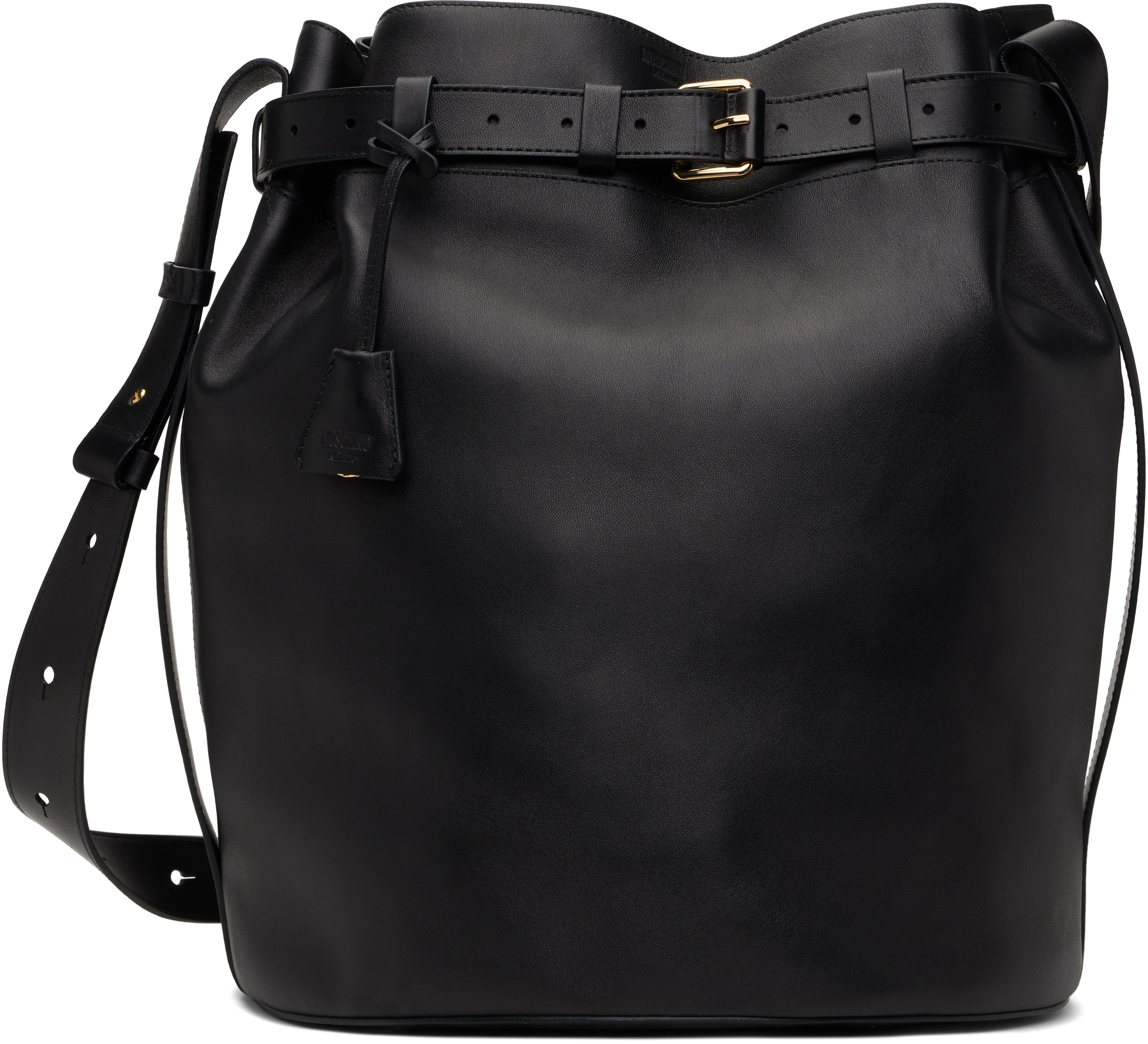 Black 'Moschino Tie Me' Bag by Moschino on Sale