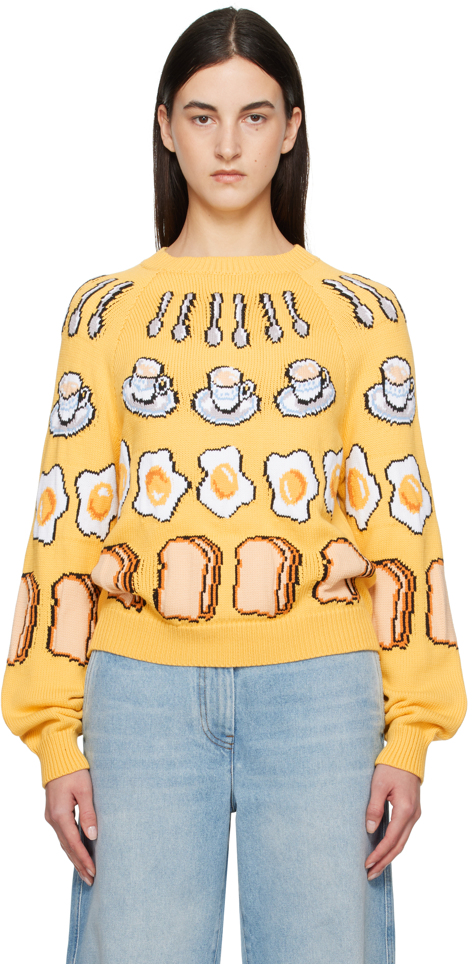 Yellow Colazione Sweater