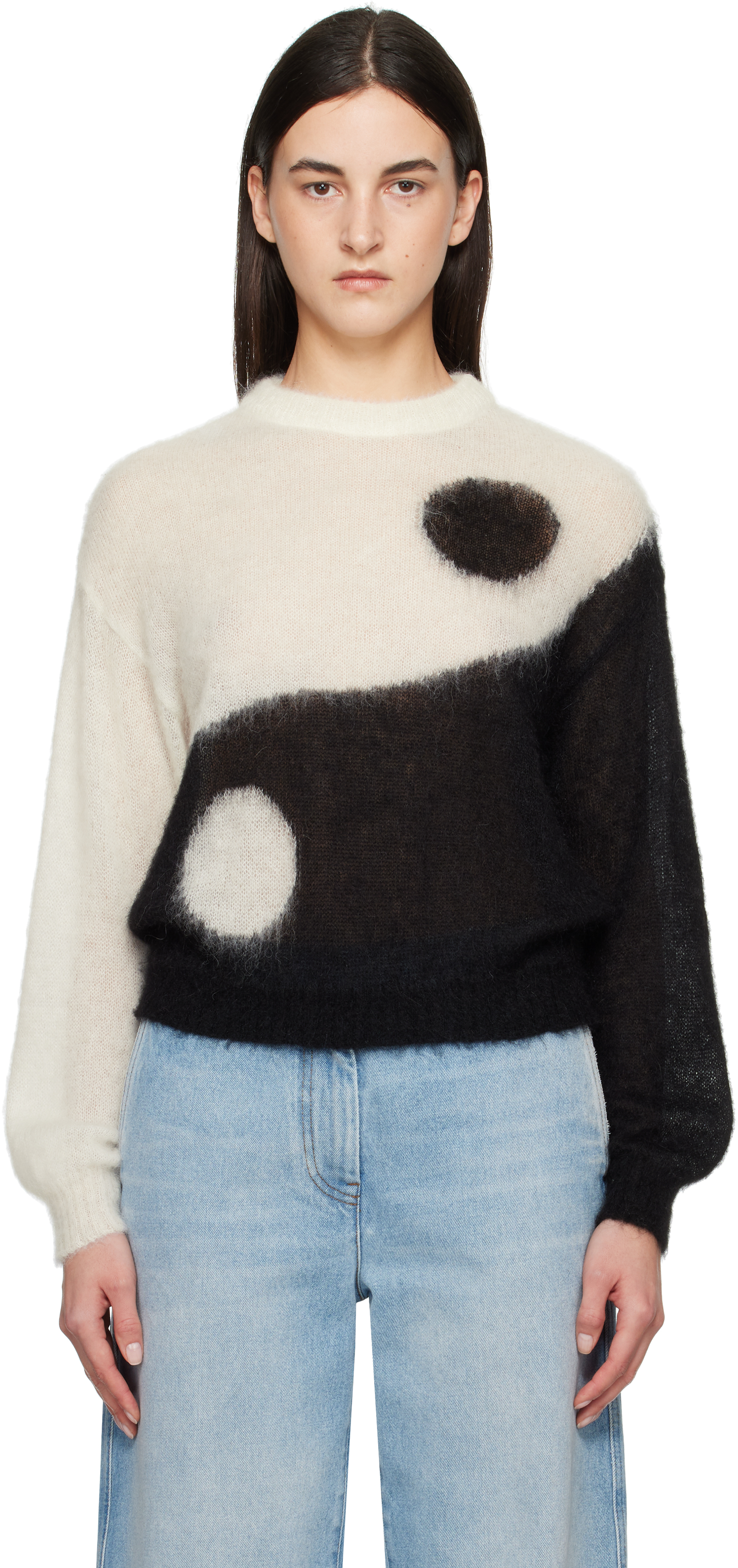 Black & White Iconic Archive Tao Sweater