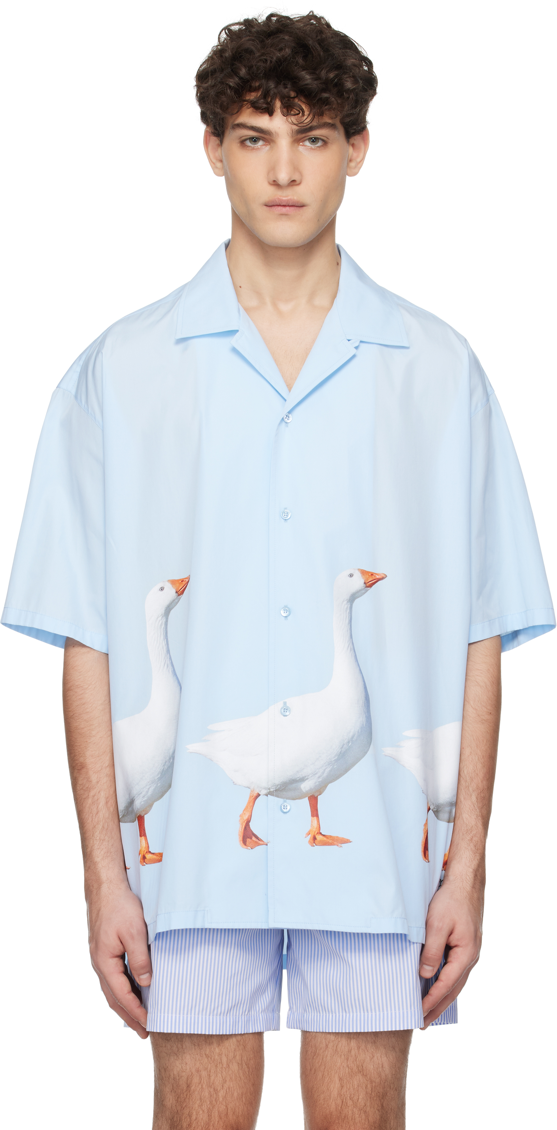 Blue Goose Cotton Poplin Shirt