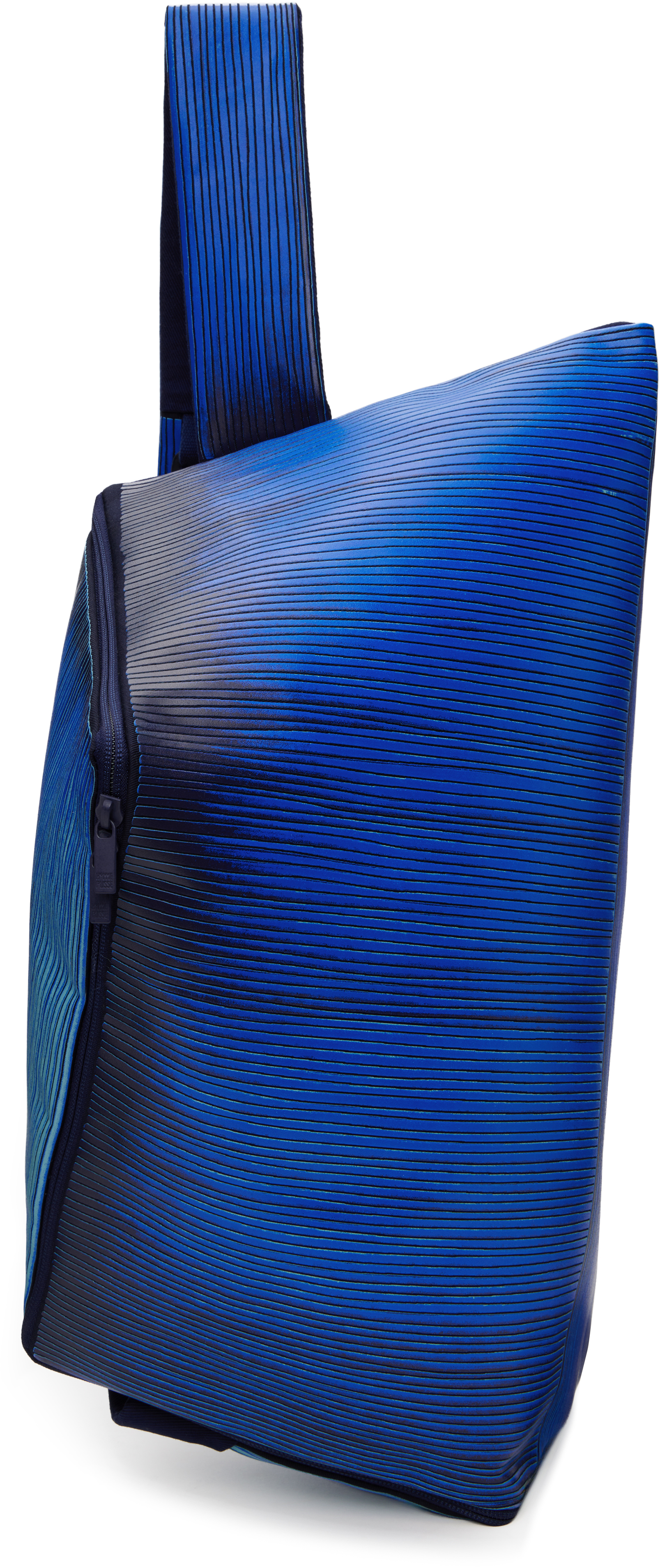 HOMME PLISSÉ ISSEY MIYAKE Blue Ronan Bouroullec Edition RB_All Over Layer Print Bag