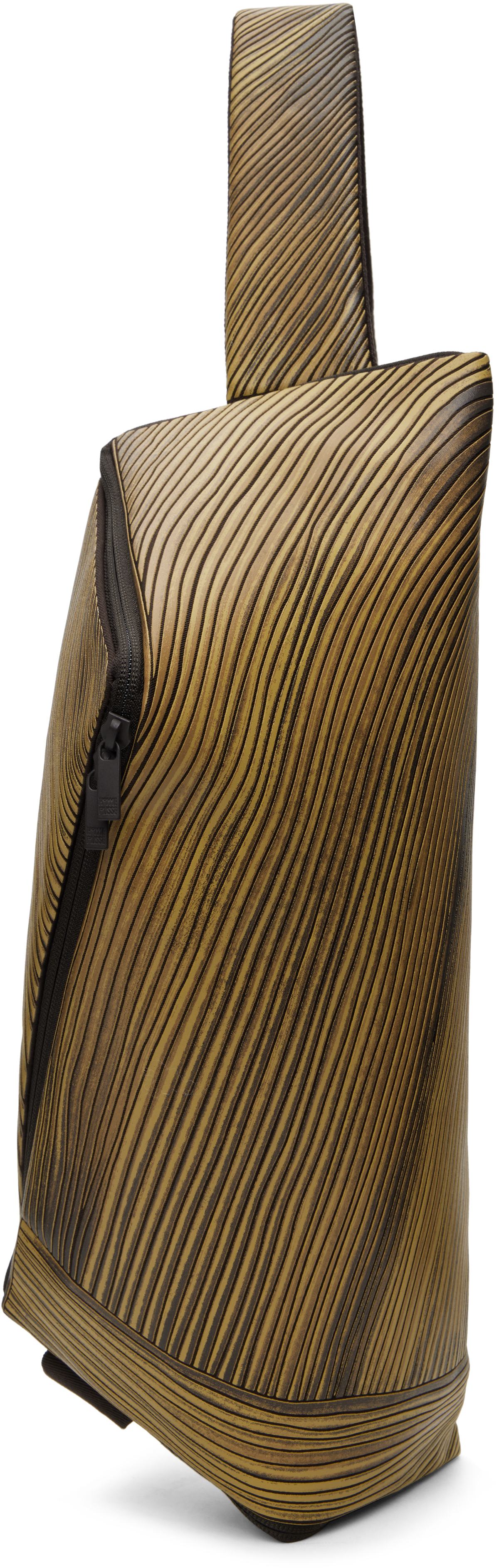 HOMME PLISSÉ ISSEY MIYAKE Brown Ronan Bouroullec Edition RB_All Over Layer Print Bag