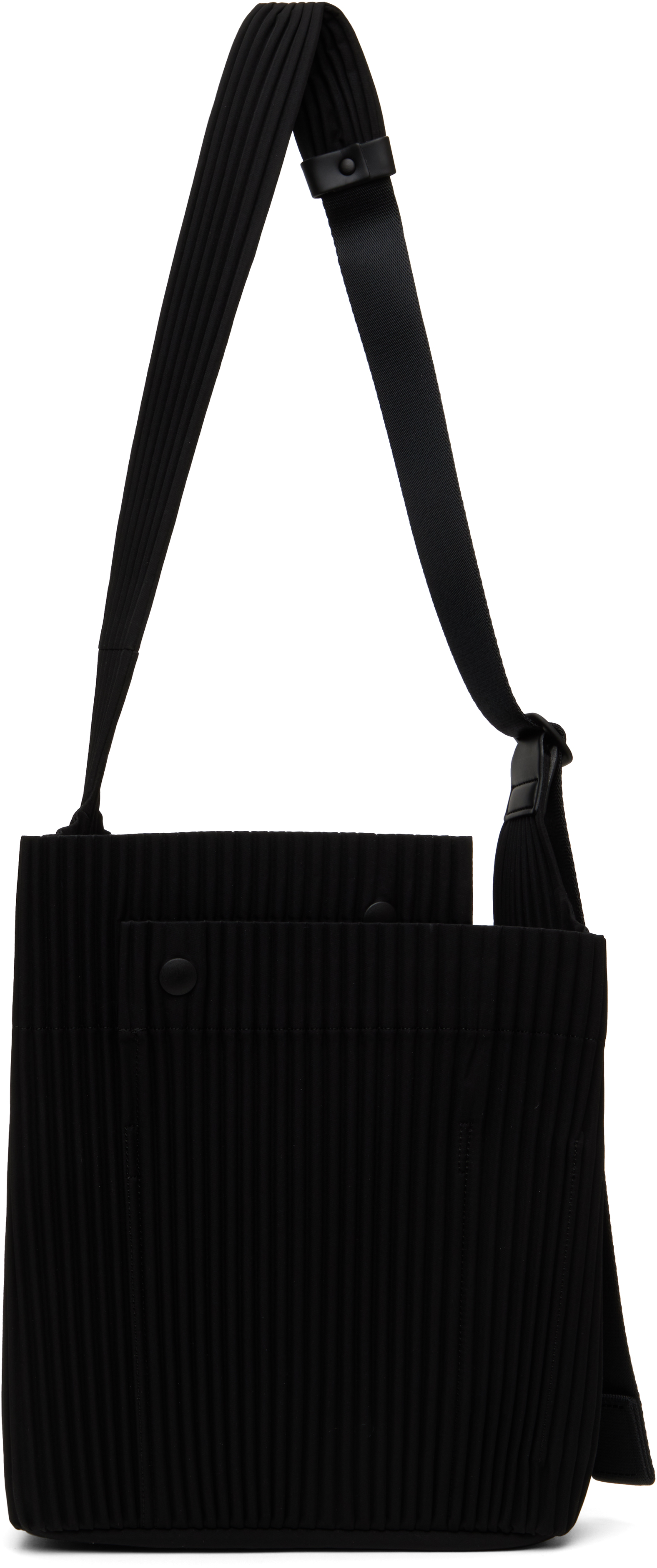 HOMME PLISSÉ ISSEY MIYAKE Black Utility Tote