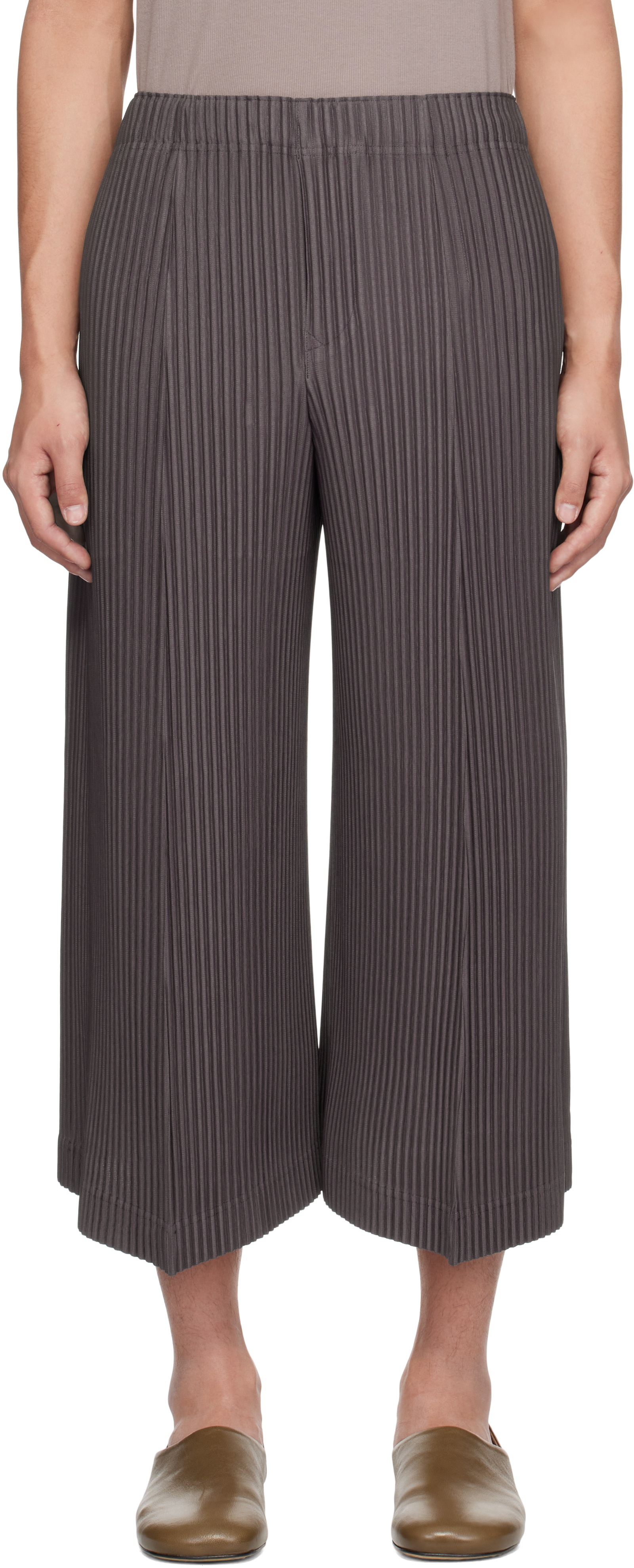 HOMME PLISSÉ ISSEY MIYAKE Purple Monthly Color December Trousers