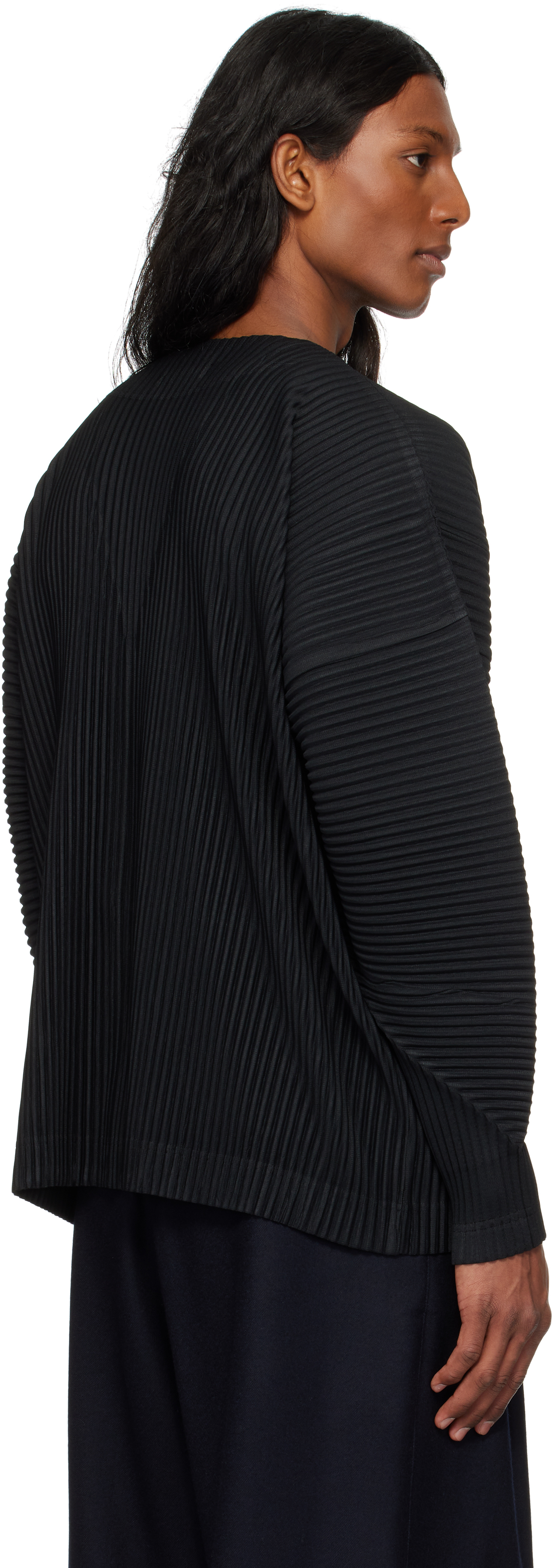 Issey Miyake Black Monthly Color April Cardigan