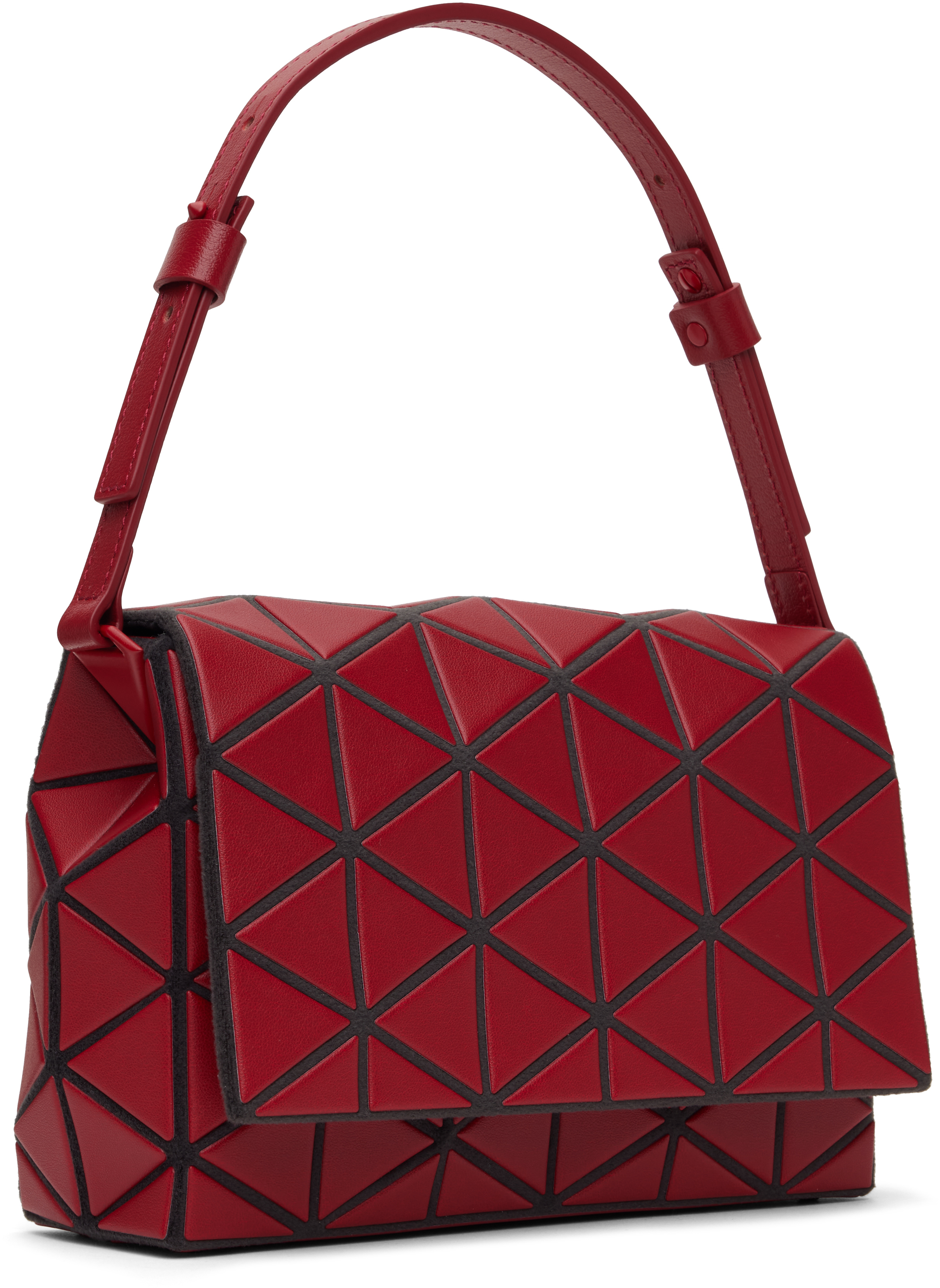 Bao Bao Issey Miyake Red Fossette Bag In 24 Red