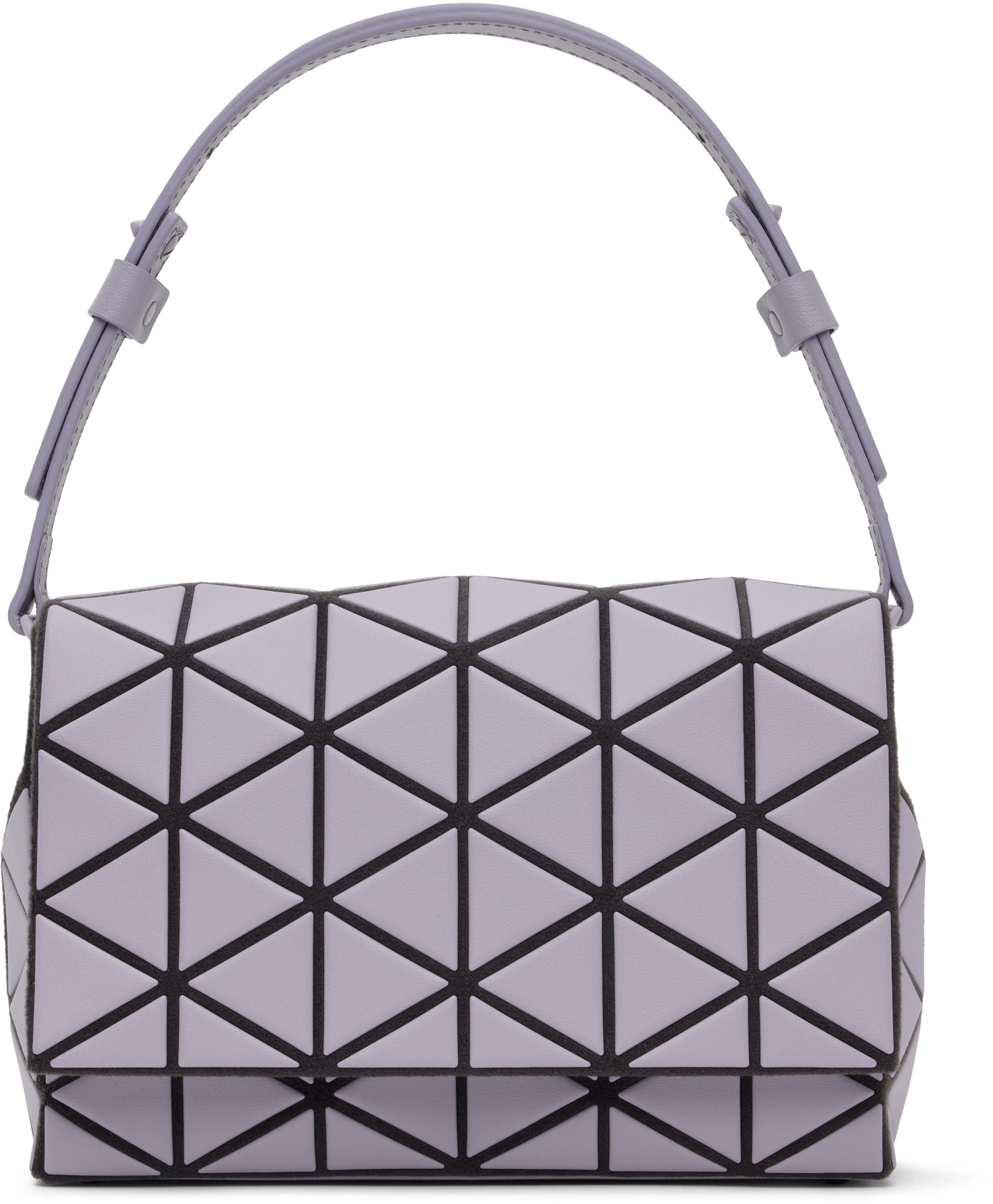 Bao Bao Issey Miyake Purple Fossette Bag In 80 Lt.lavender