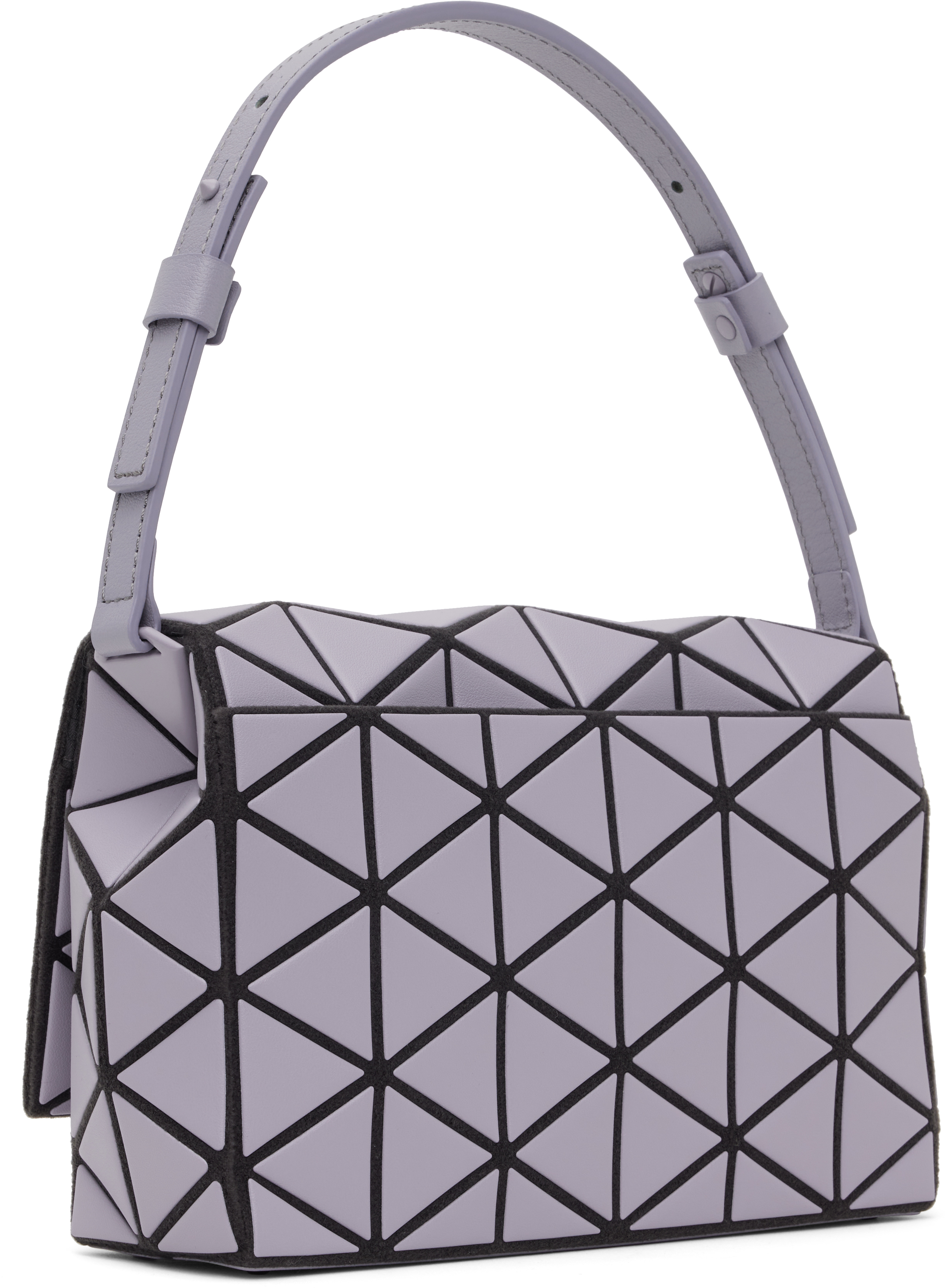Bao Bao Issey Miyake Purple Fossette Bag In 80 Lt.lavender