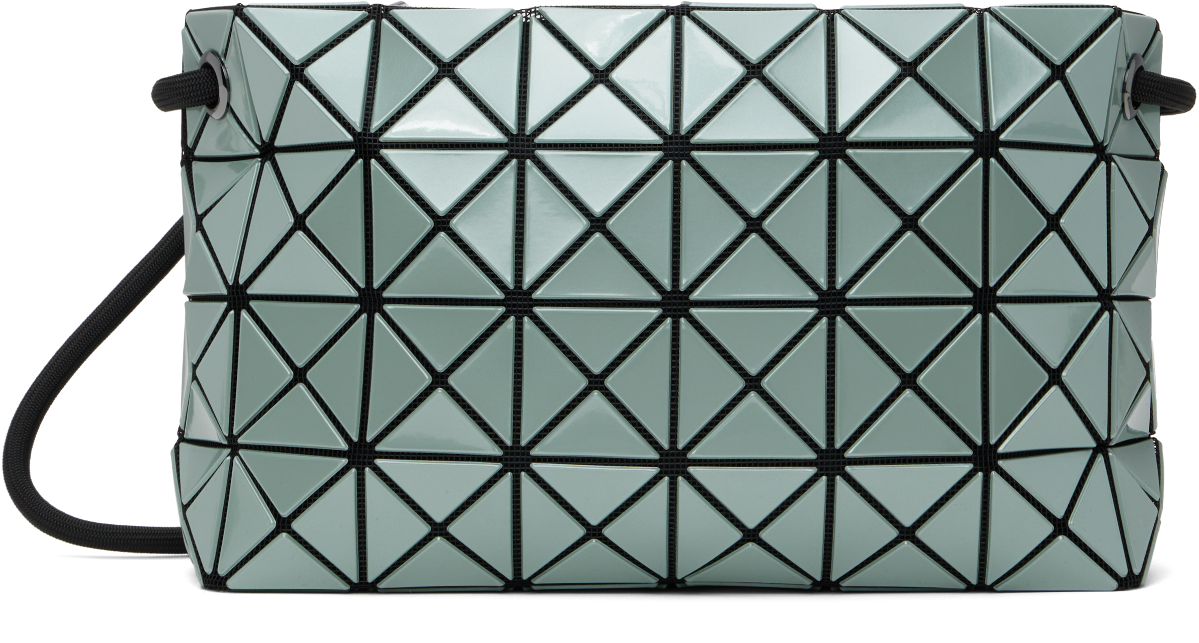 BAO BAO ISSEY MIYAKE: Green Loop Metallic Bag | SSENSE Canada
