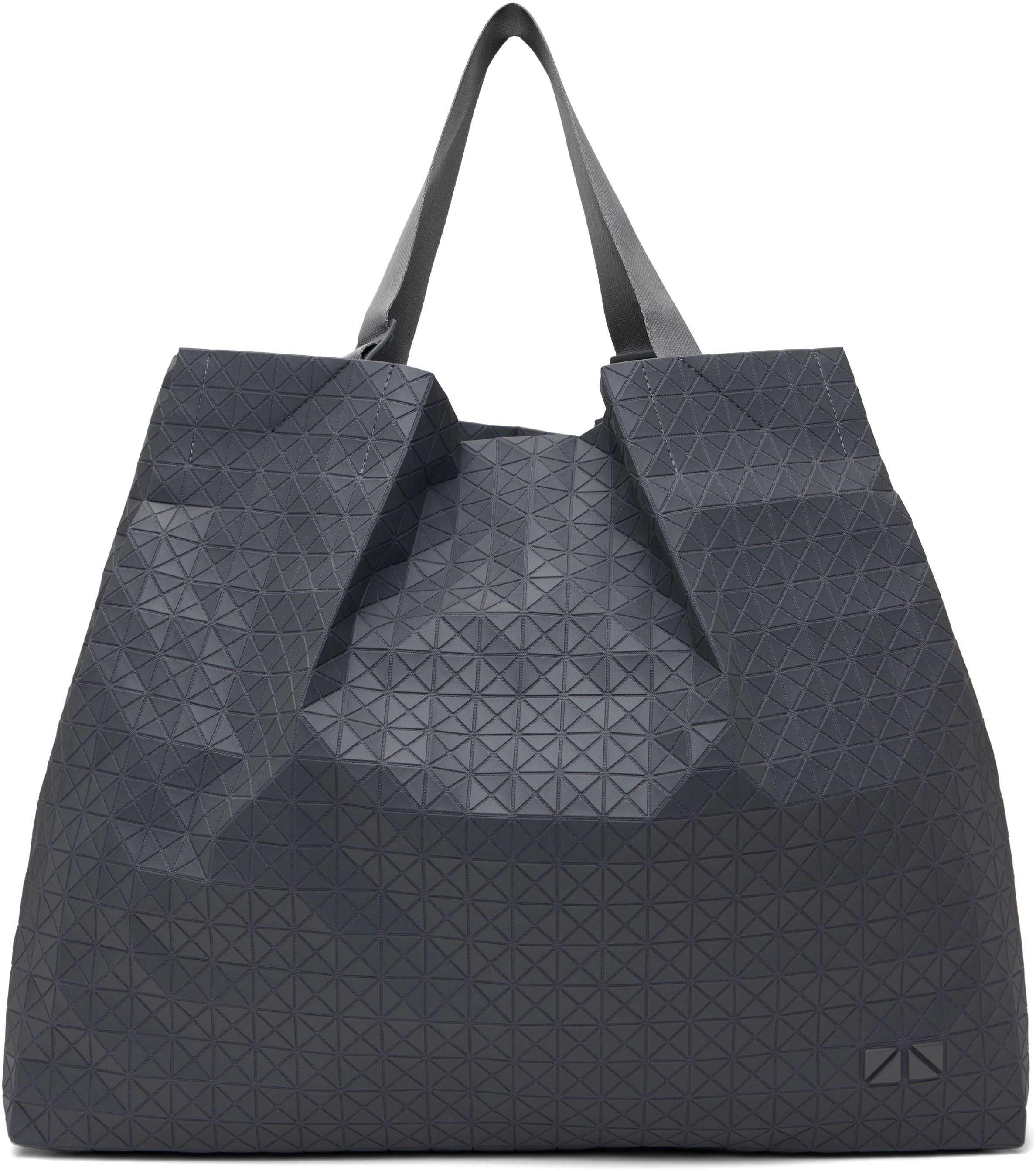 Shop Bao Bao Issey Miyake Gray One-tone Tote In 12 Gray