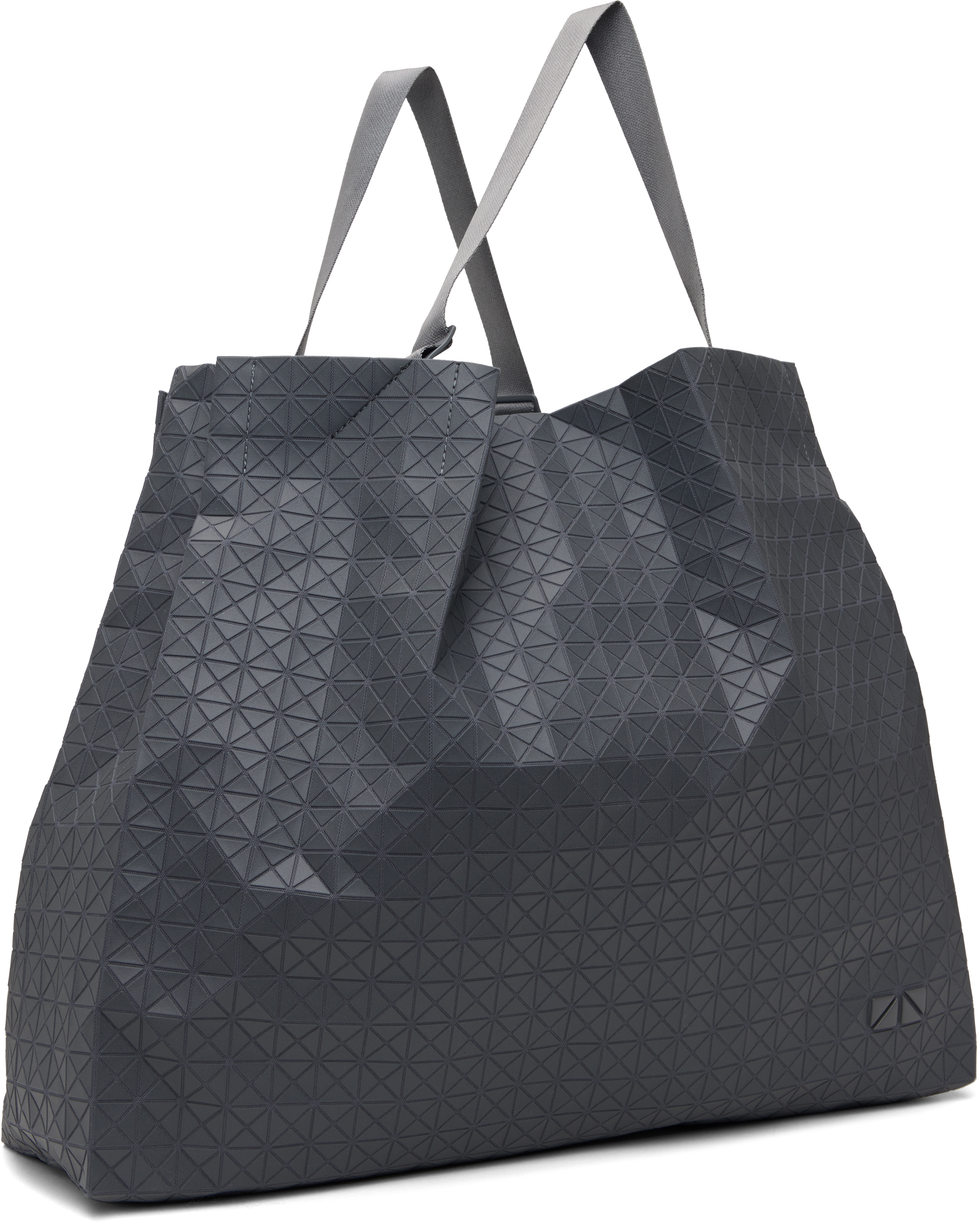 Bao Bao Issey Miyake Gray One-tone Tote In 12 Gray